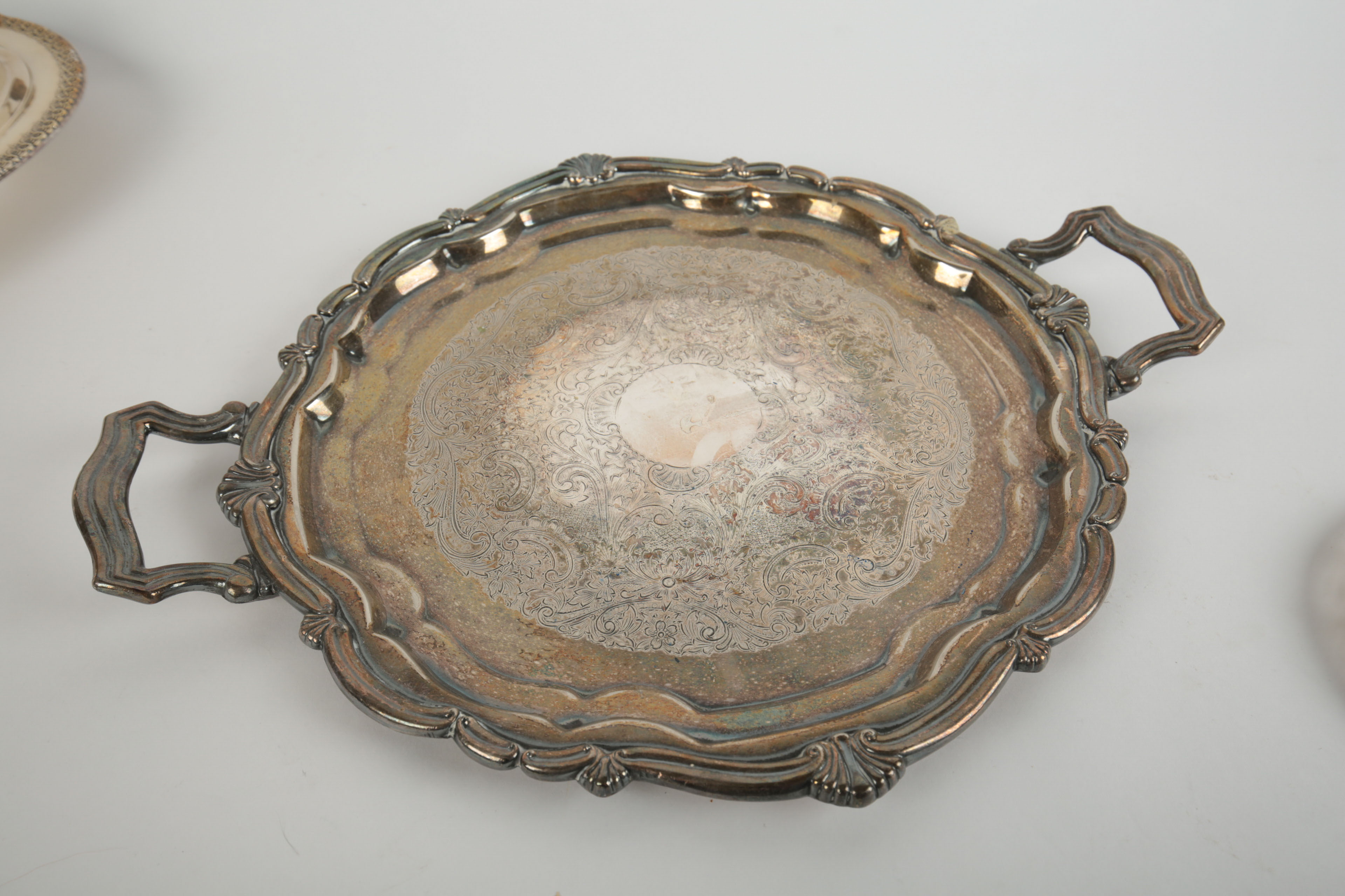 American Silver Plate Servingware Assortment Featuring Reed & Barton