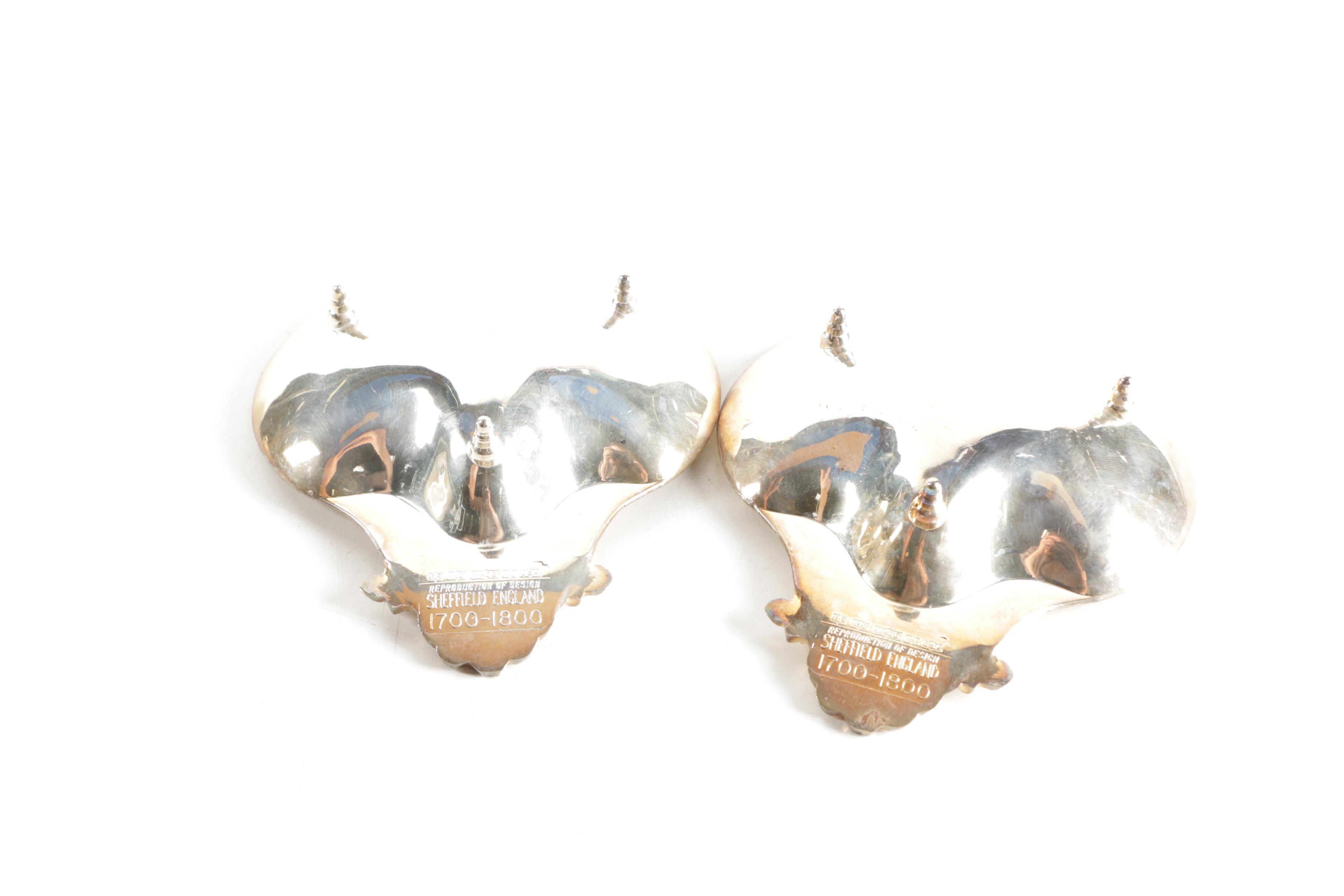 Clam Shell Silver Plate Serveware with English Silver Mfg. Corp.