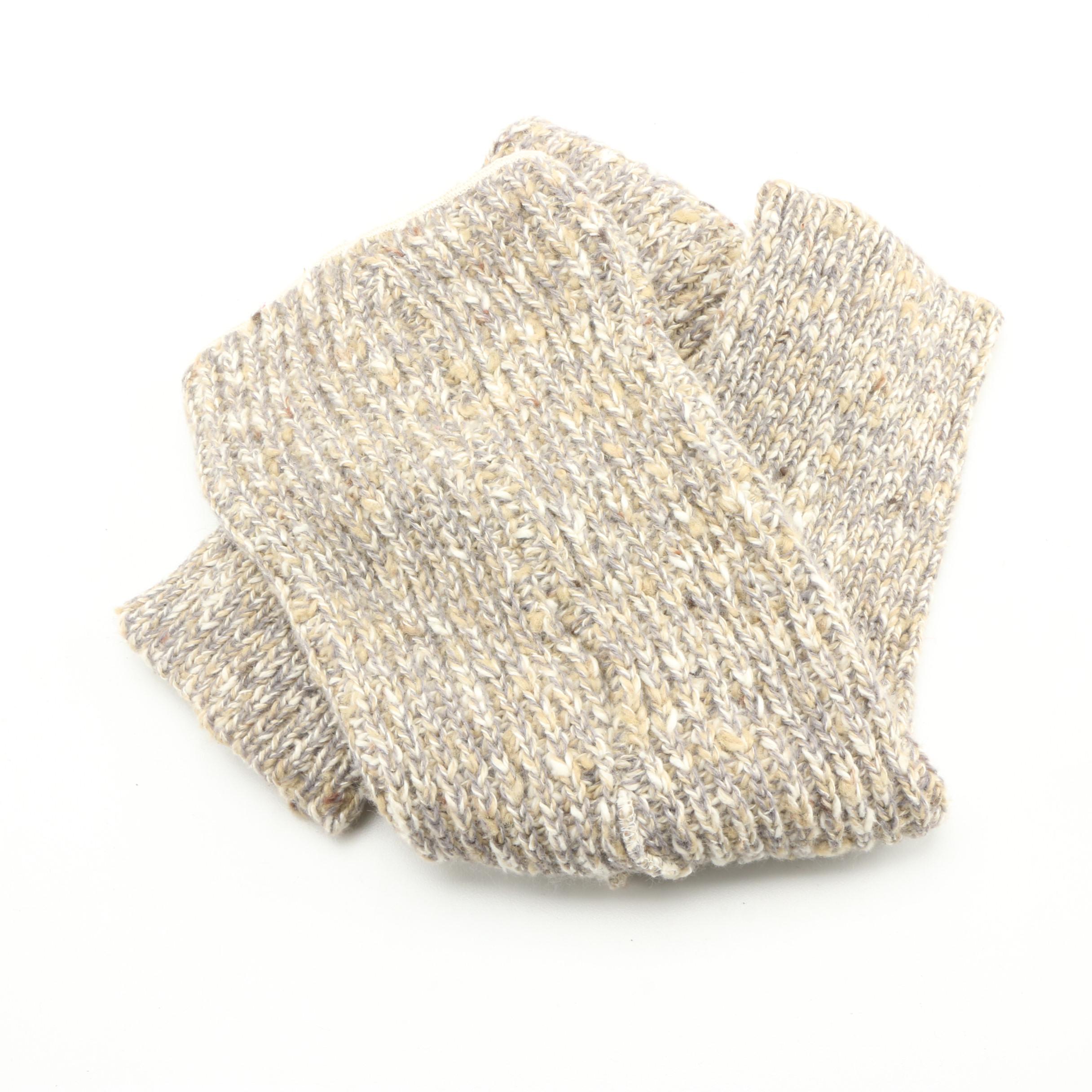 Men's and Women's Fashion Accessories Including Legwarmers and Thomas Pink Socks