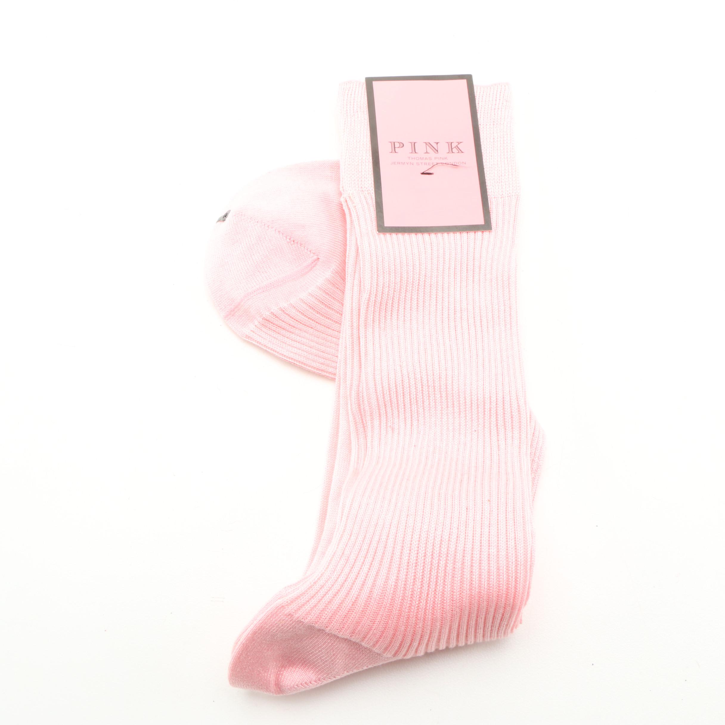 Men's and Women's Fashion Accessories Including Legwarmers and Thomas Pink Socks