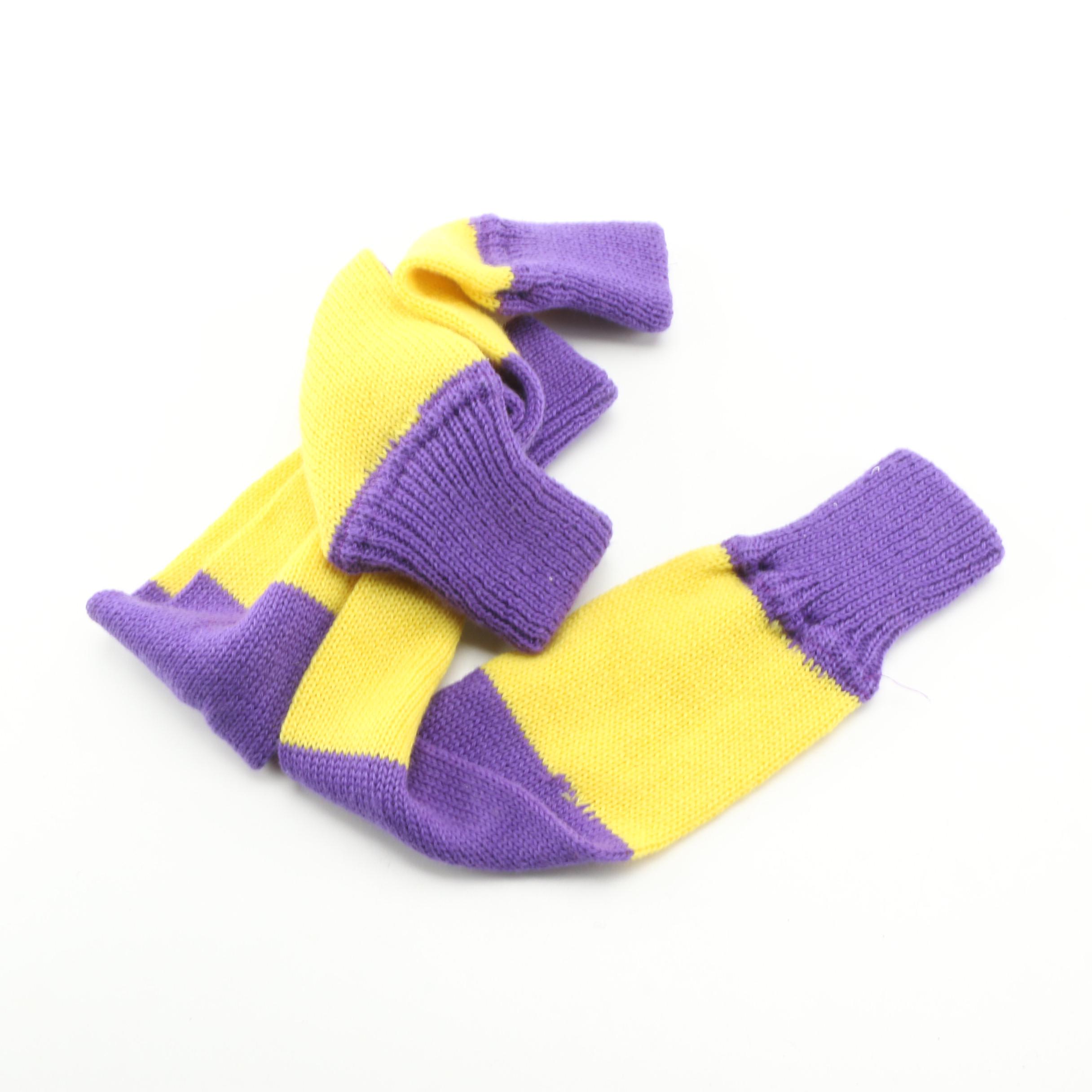 Men's and Women's Fashion Accessories Including Legwarmers and Thomas Pink Socks