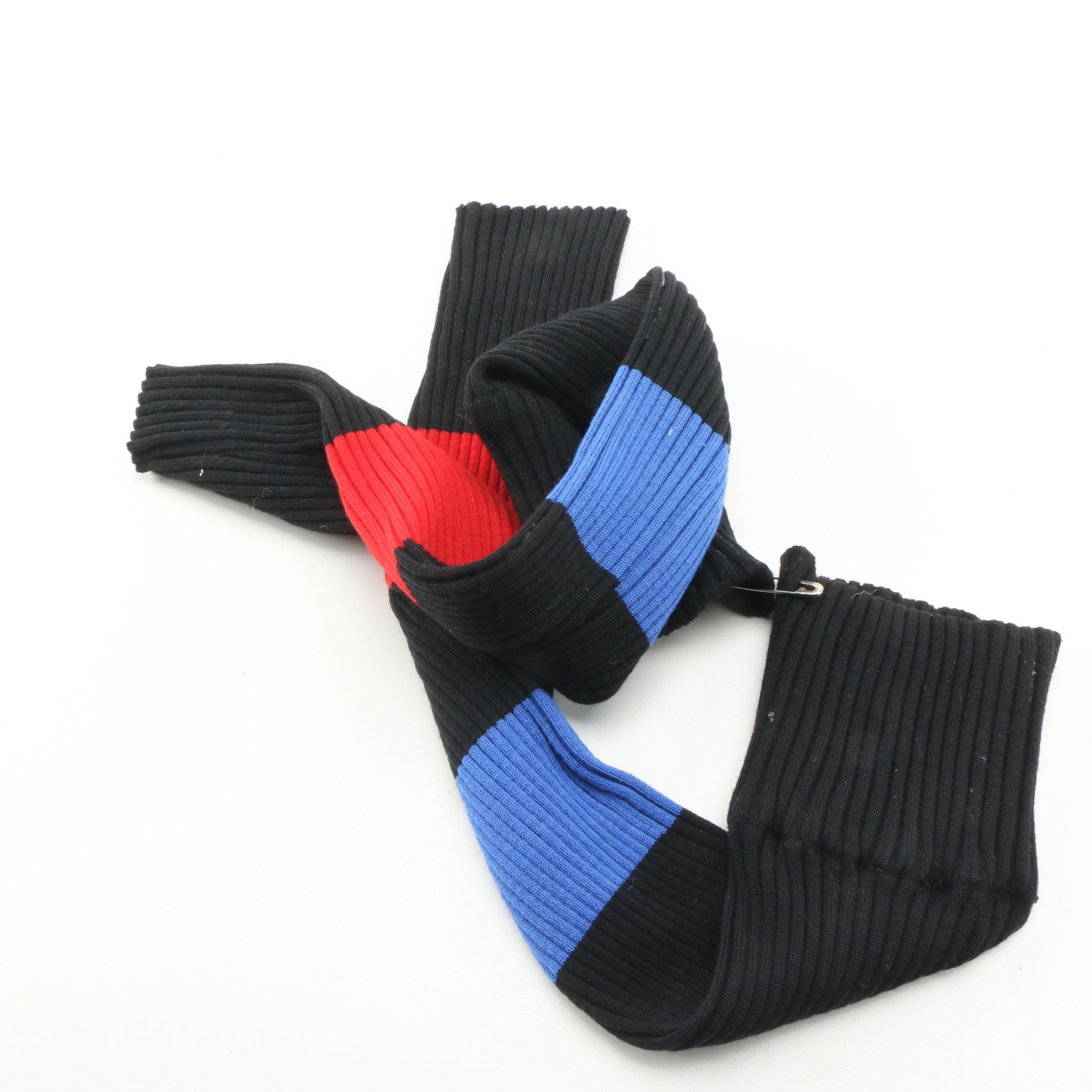 Men's and Women's Fashion Accessories Including Legwarmers and Thomas Pink Socks