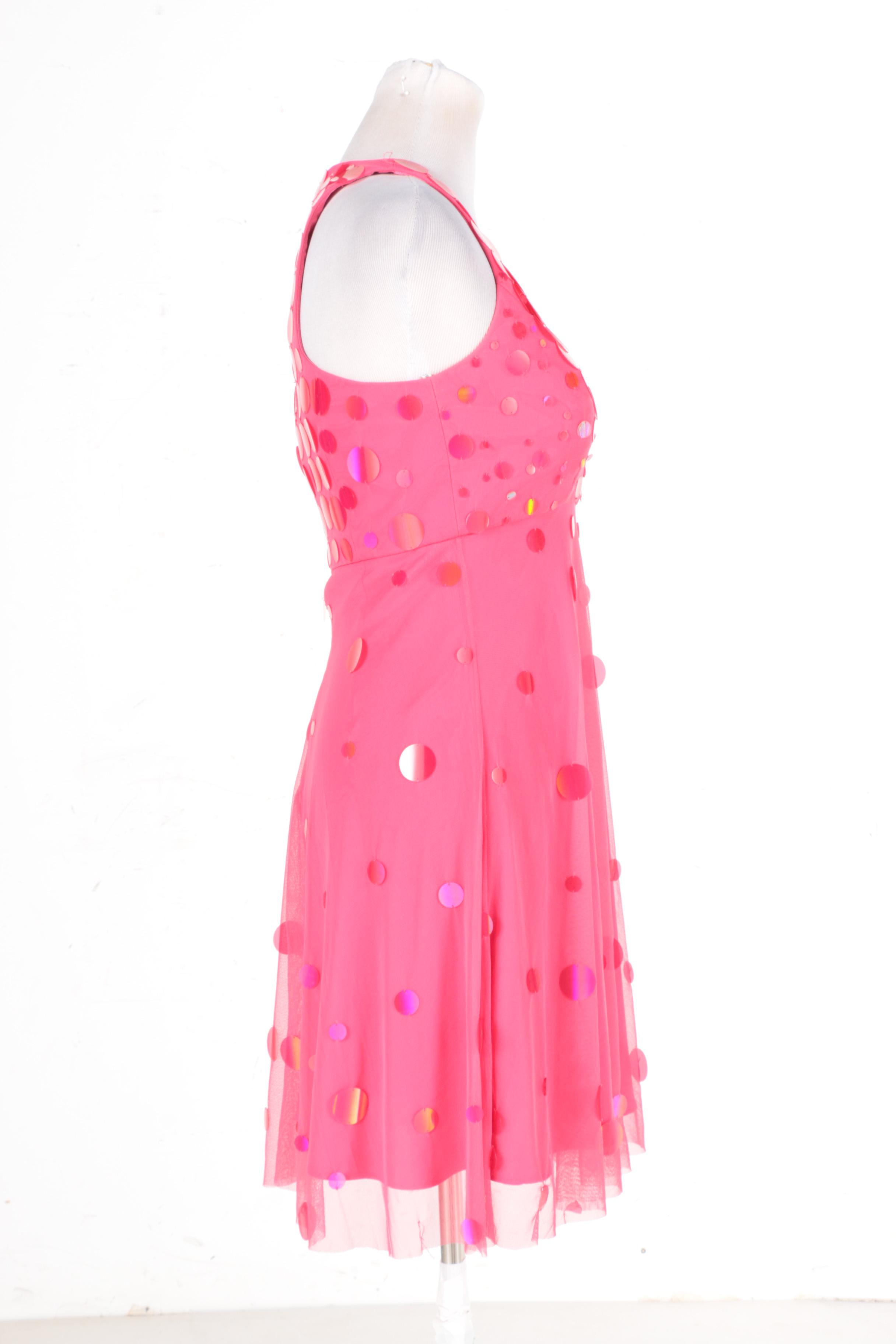 Badgley Mischka Racer Back Party Dress