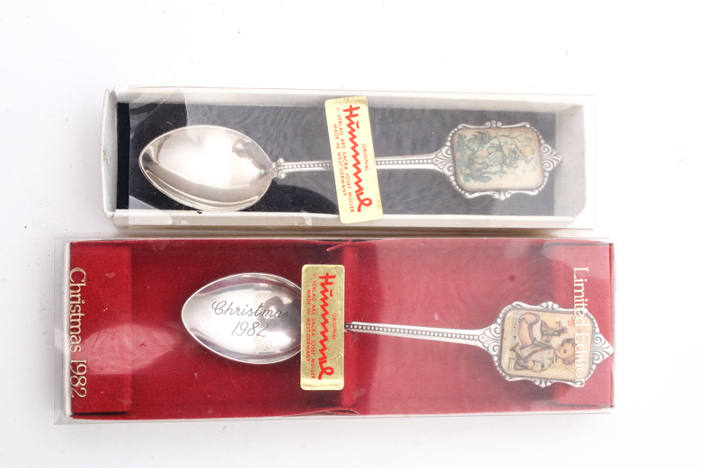 Collection of Silver Plate Souvenir Spoons