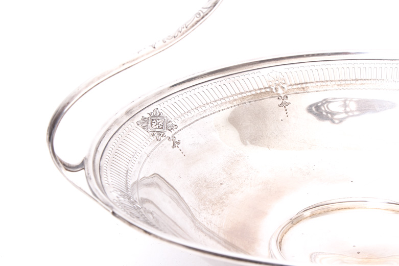 Watson Company-Wilcox & Wagner Vintage Sterling Silver Bridal Basket