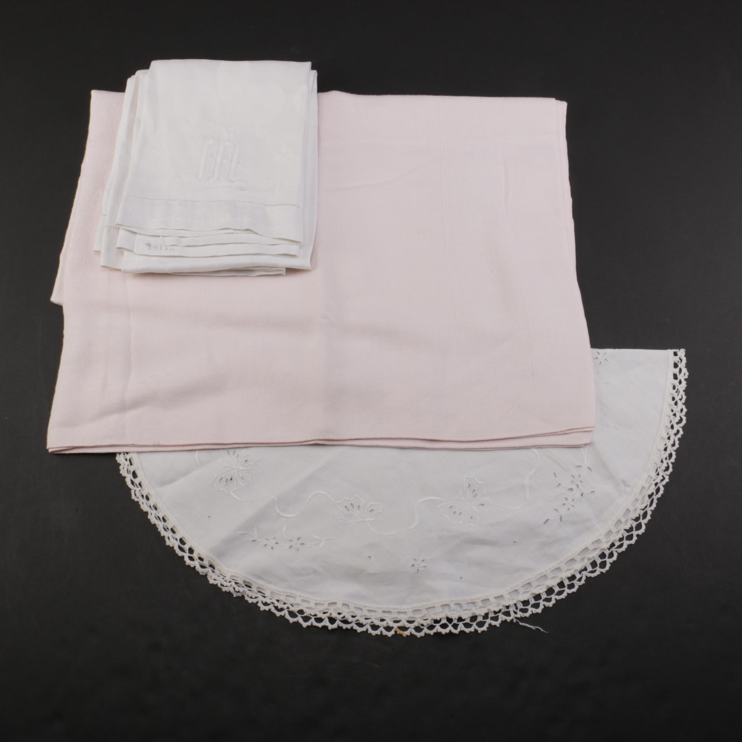 Assorted Cotton Table Linens