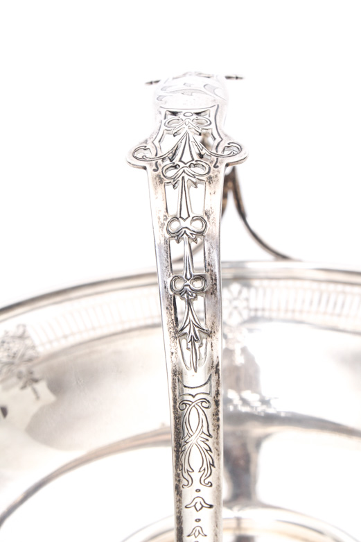 Watson Company-Wilcox & Wagner Vintage Sterling Silver Bridal Basket