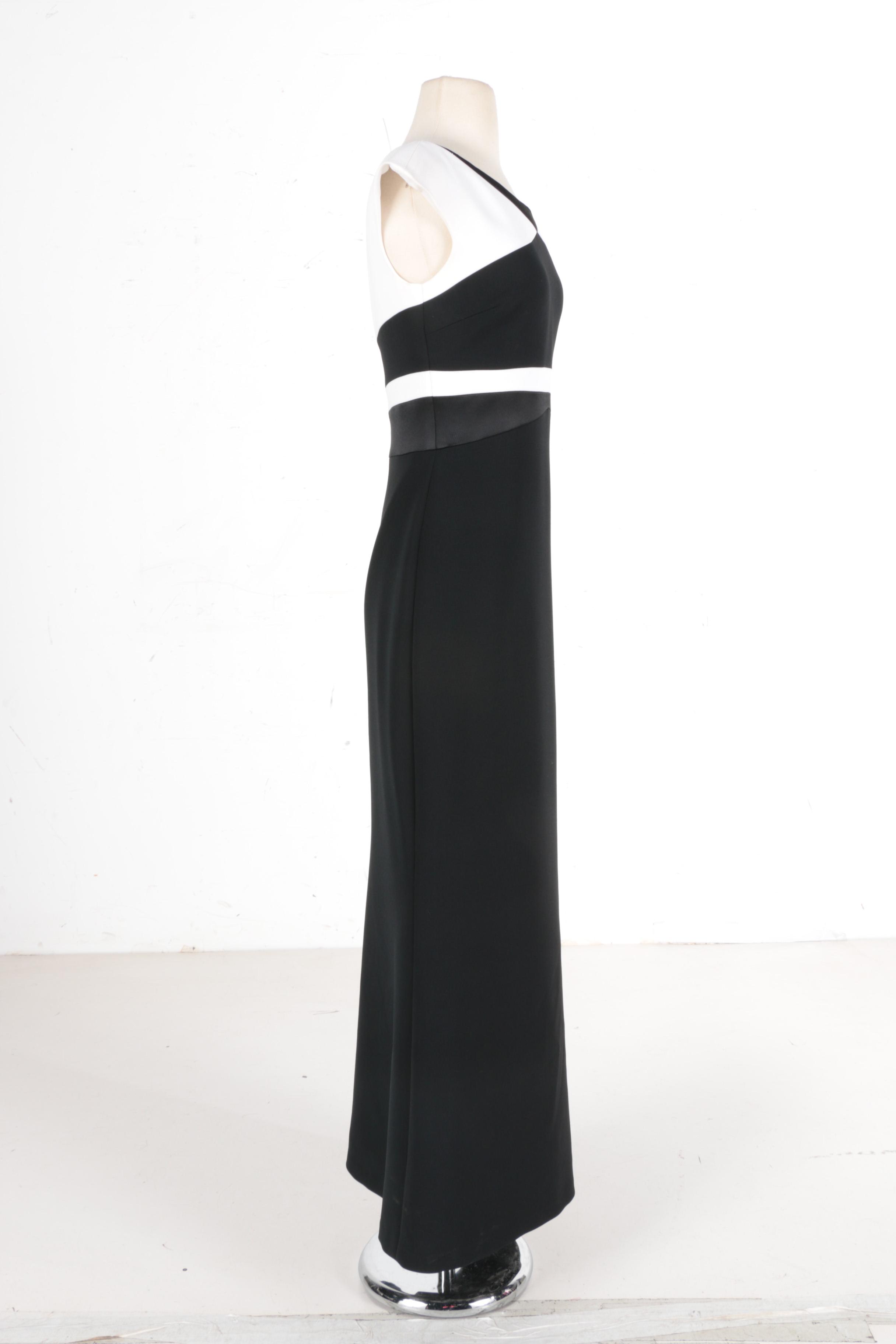 Badgley Mischka Cap Sleeve Gown