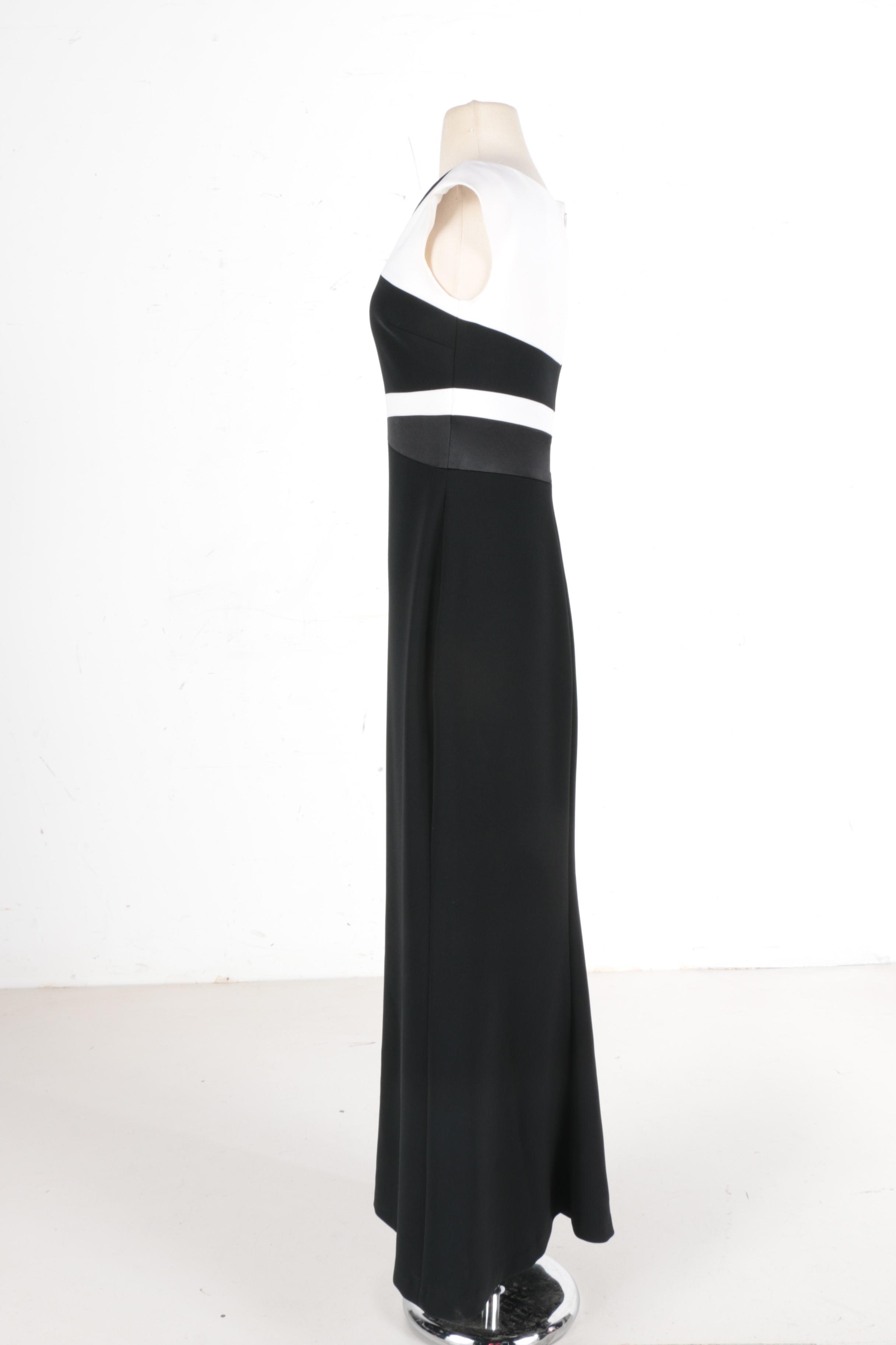 Badgley Mischka Cap Sleeve Gown