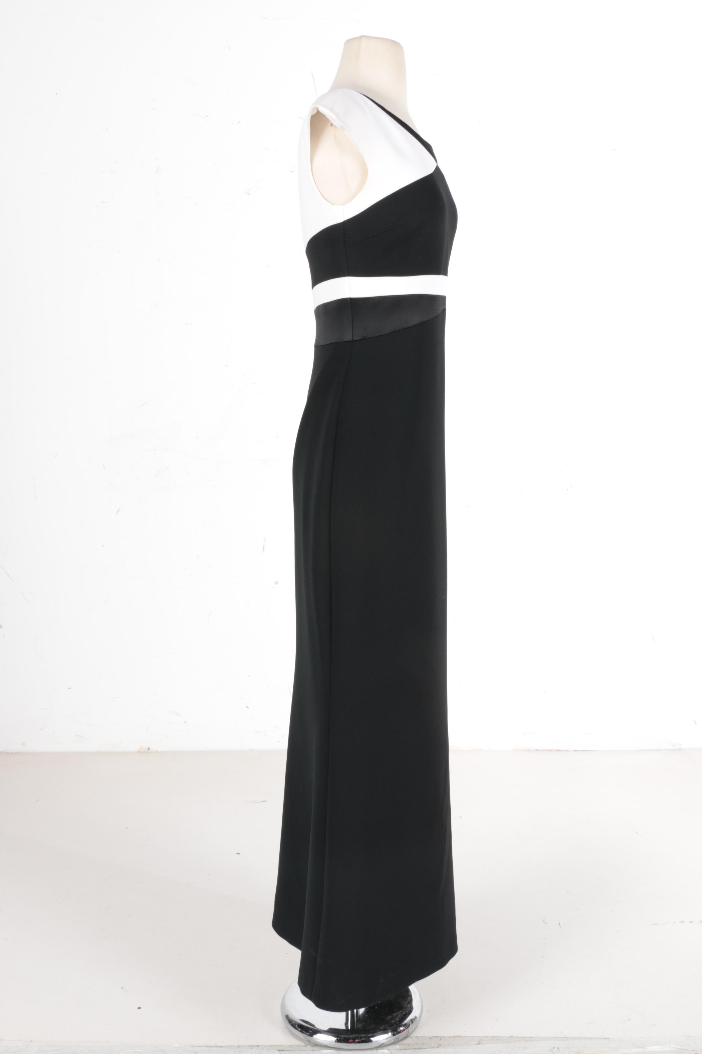 Badgley Mischka Cap Sleeve Gown