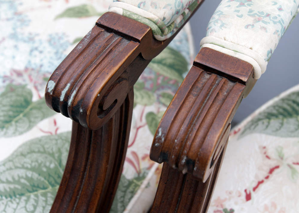 Vintage Louis XVI Style Balloon Back Chairs by Loeblein Creations