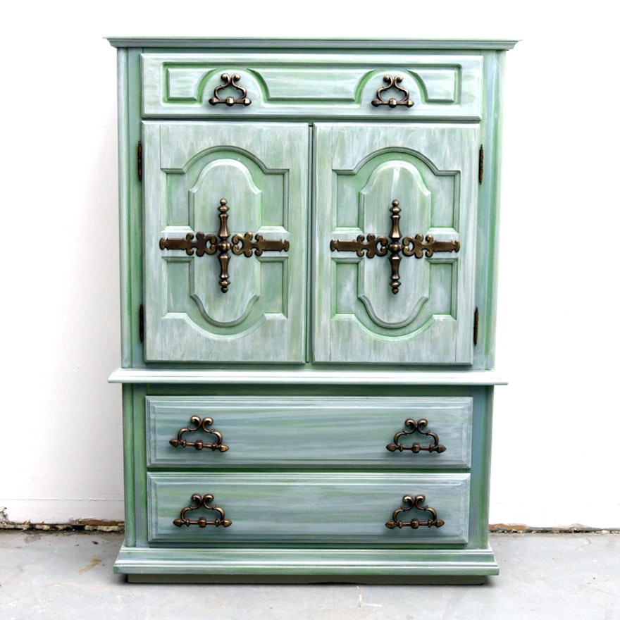 Contemporary Painted Cabinet