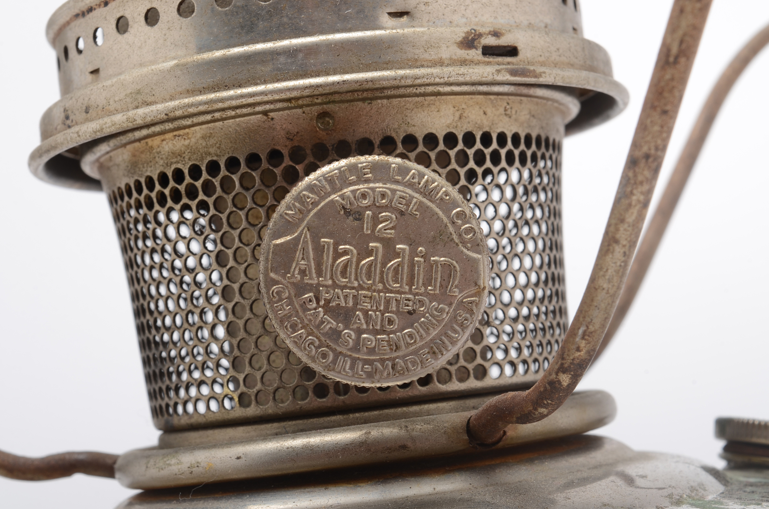 Antique Aladdin Oil Lamp