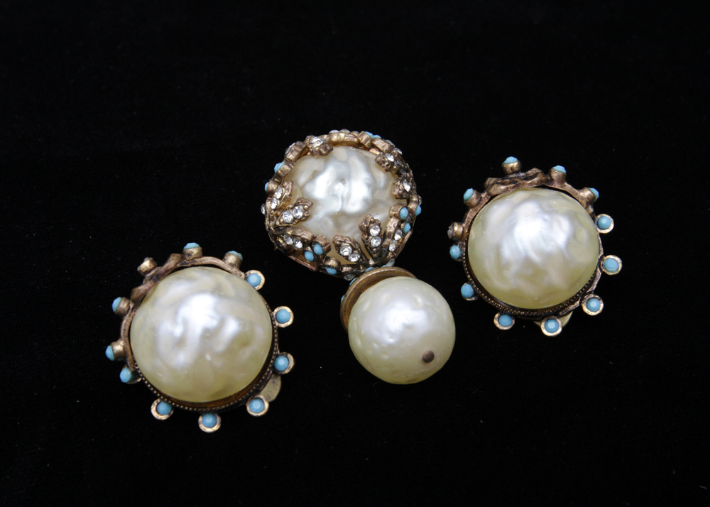 Vintage Costume Jewelry Demi Parure