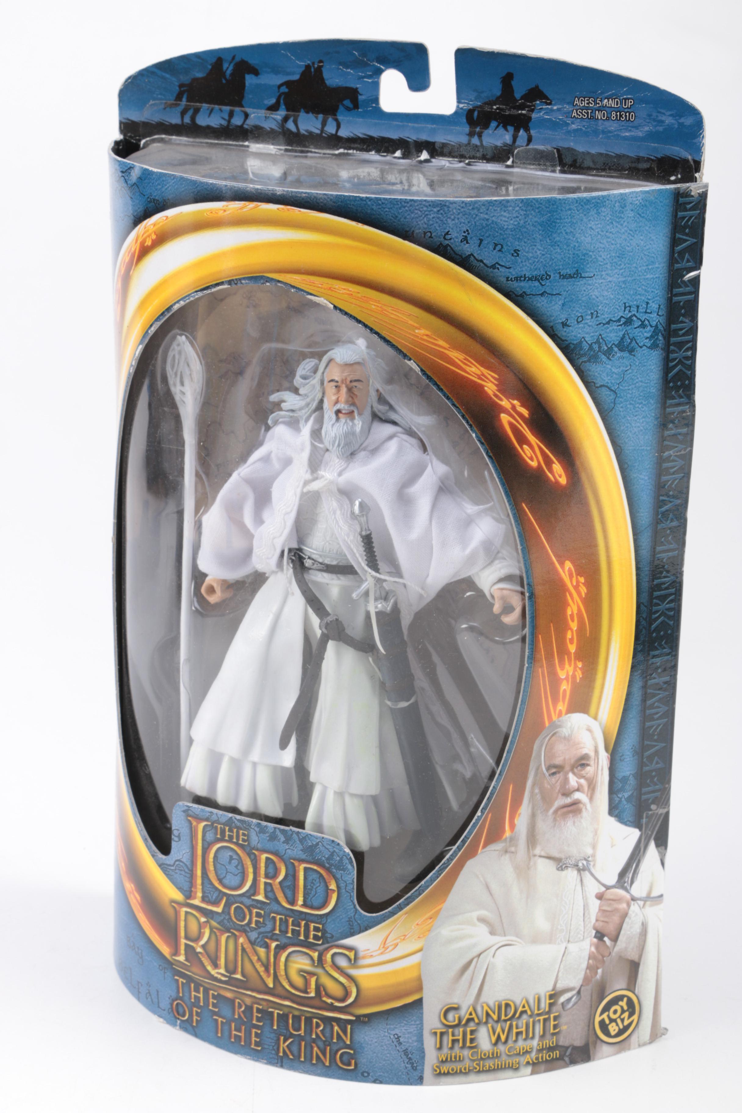 Toy Biz "The Lord of the Rings" Gandalf, Sam Gamgee, and Eomer Action Figures