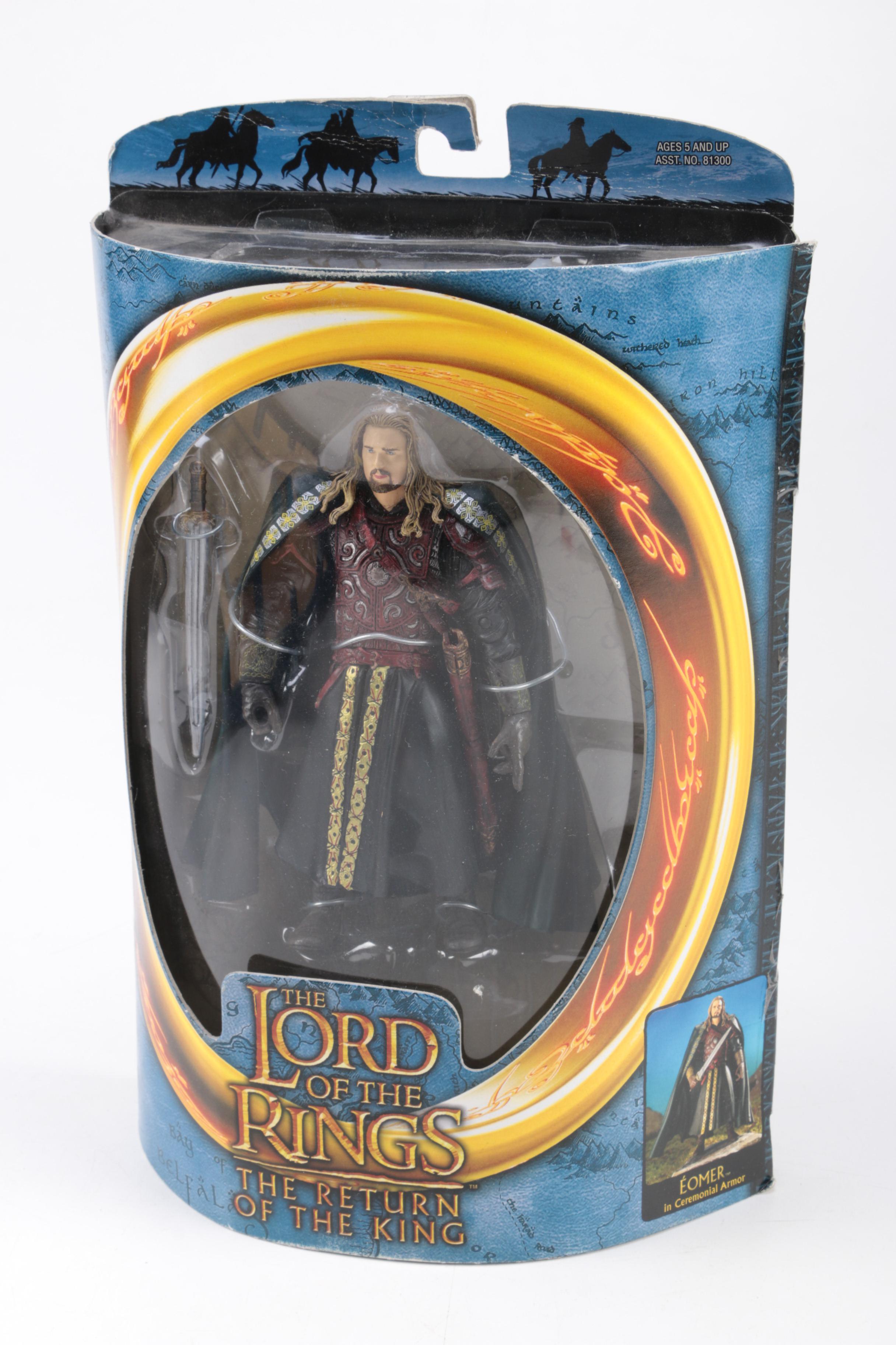 Toy Biz "The Lord of the Rings" Gandalf, Sam Gamgee, and Eomer Action Figures