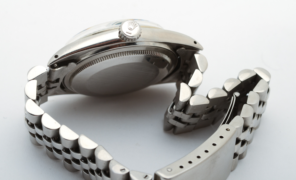 1970s Rolex Datejust 36mm Jubilee Stainless Steel Watch