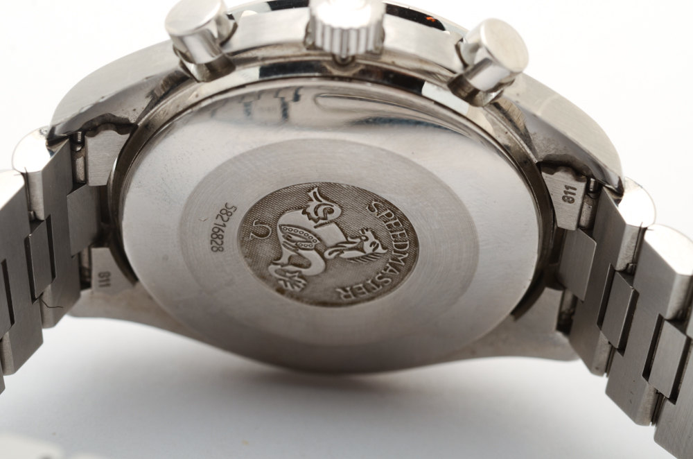 Omega Speedmaster Automatic Chronograph 38mm Reduced Black Steel Watch