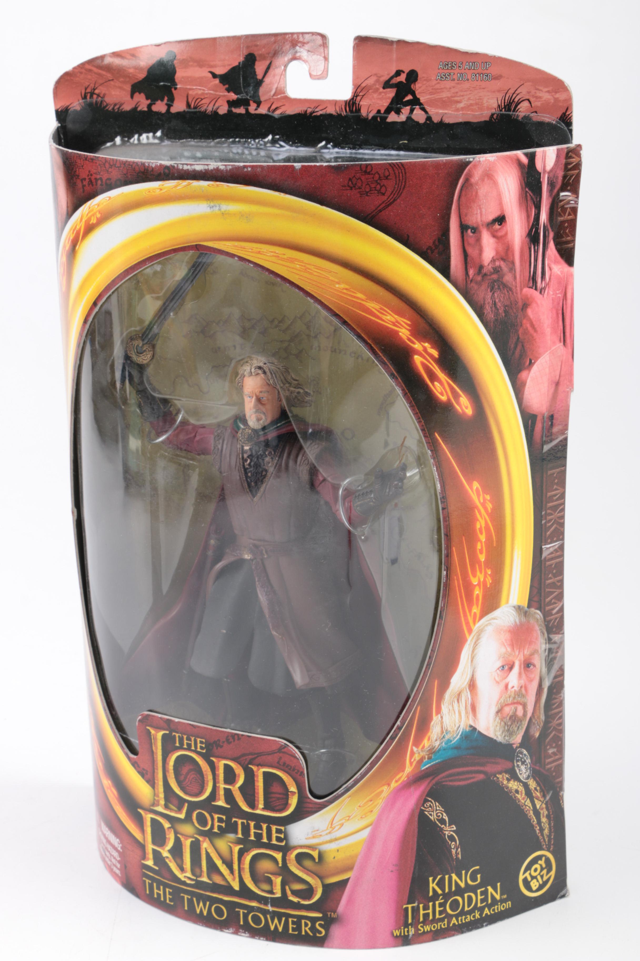 LOTR The Two Towers Éomer and Théoden Action Figures