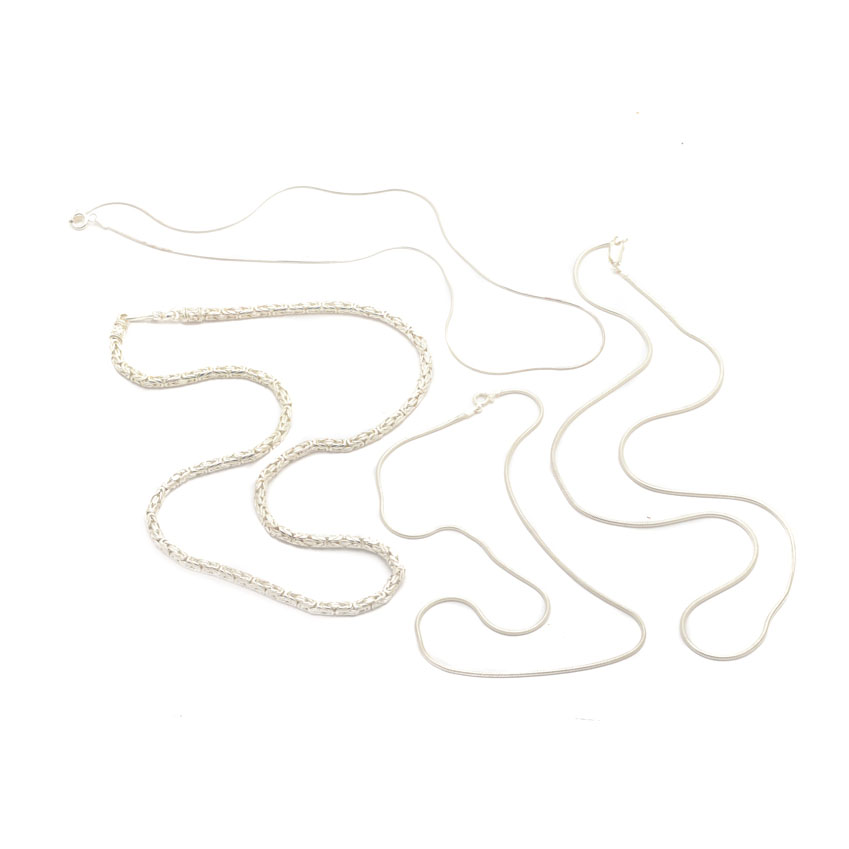 Sterling Silver Chain Necklaces