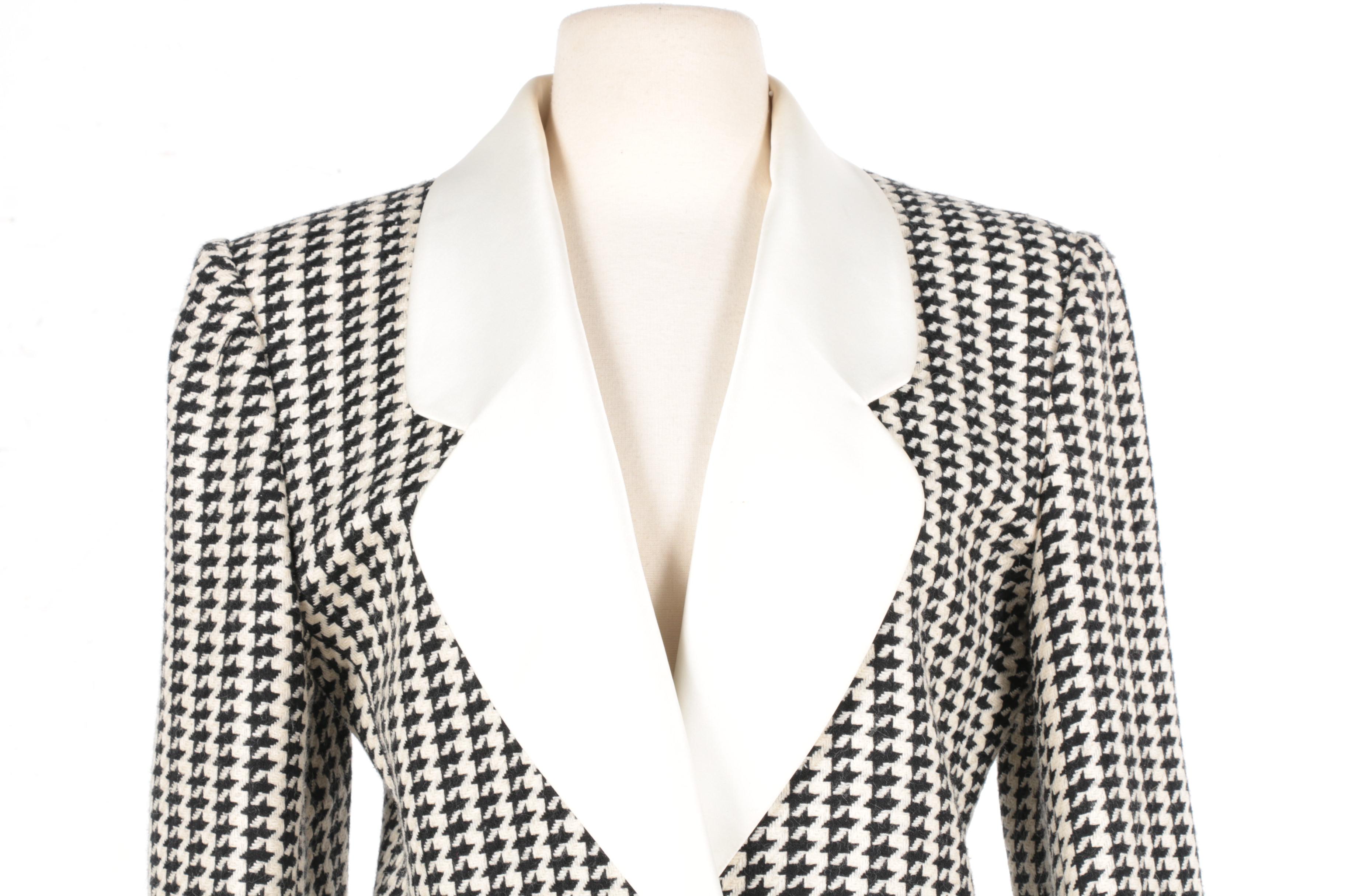 Women's Christian Dior Houndstooth Suit