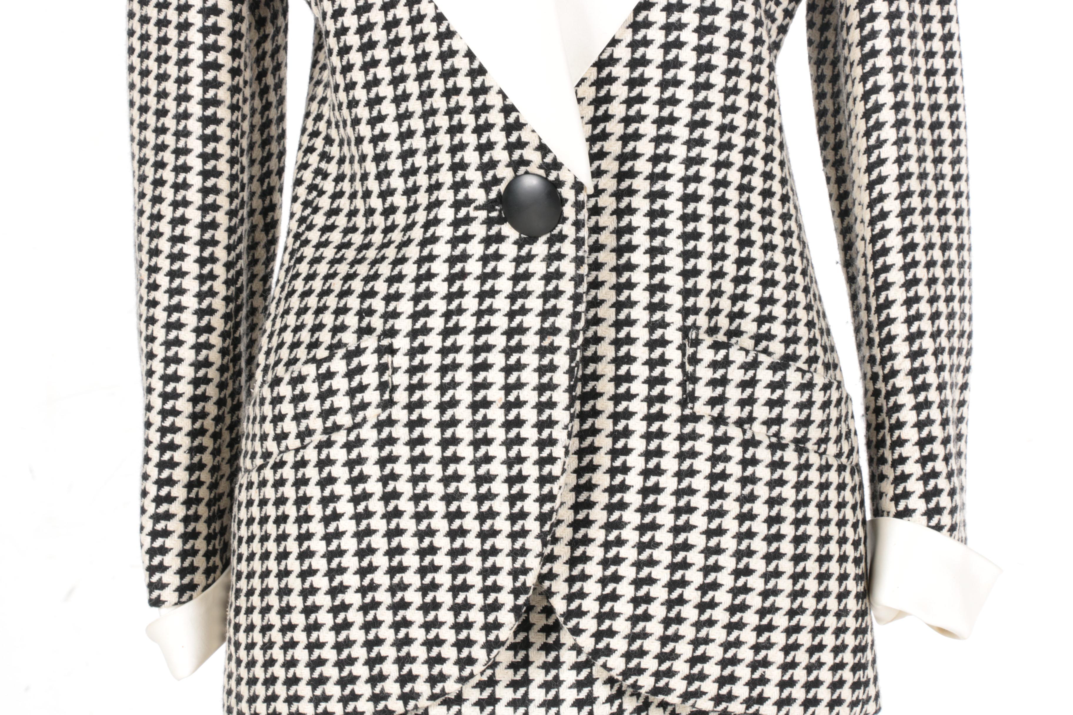 Women's Christian Dior Houndstooth Suit