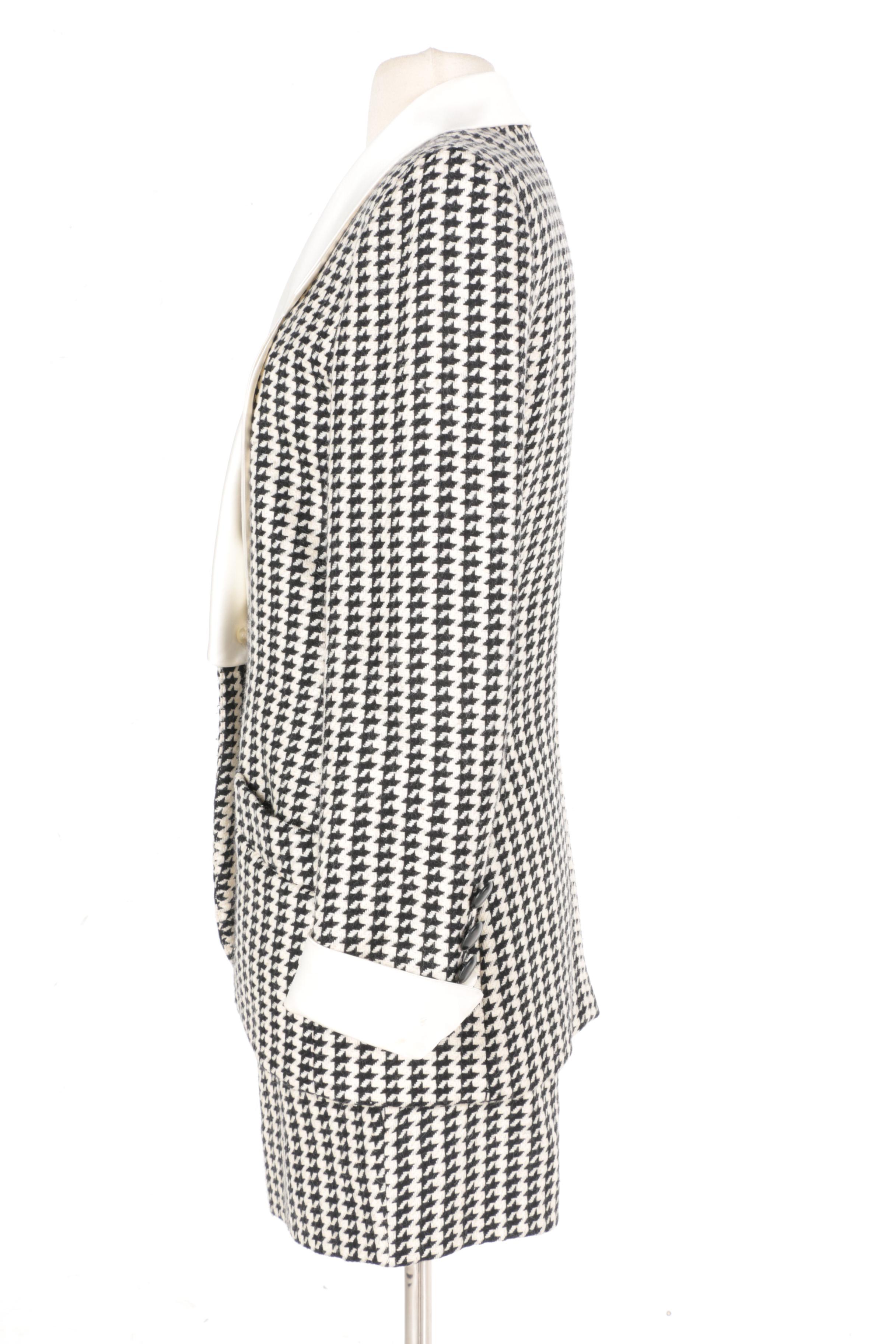 Women's Christian Dior Houndstooth Suit
