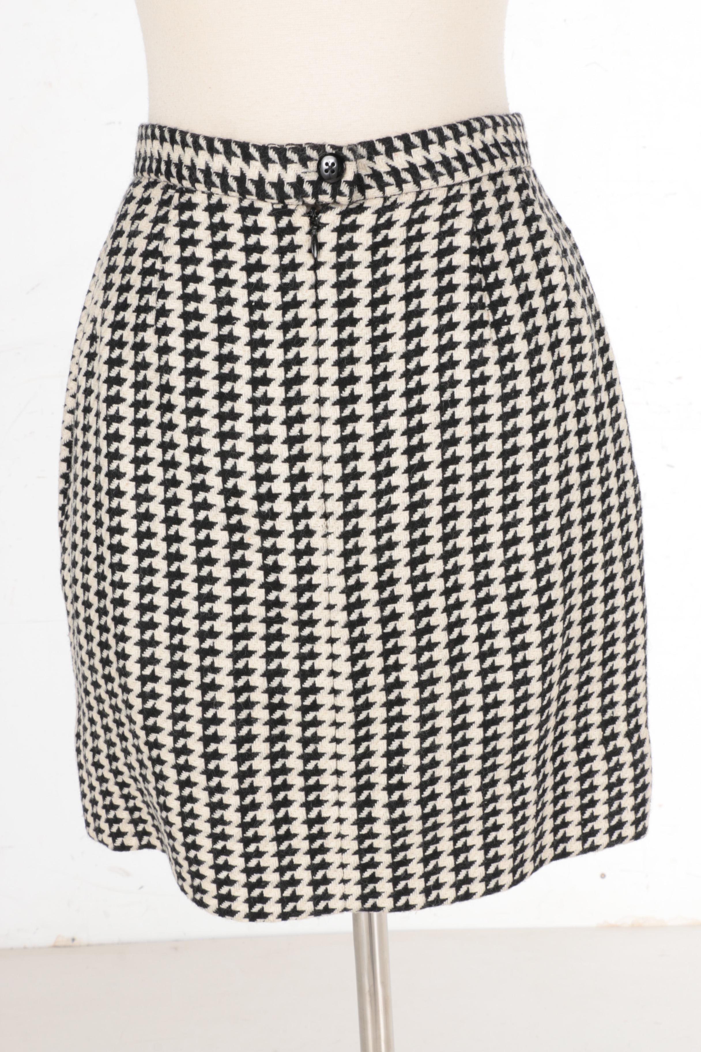 Women's Christian Dior Houndstooth Suit