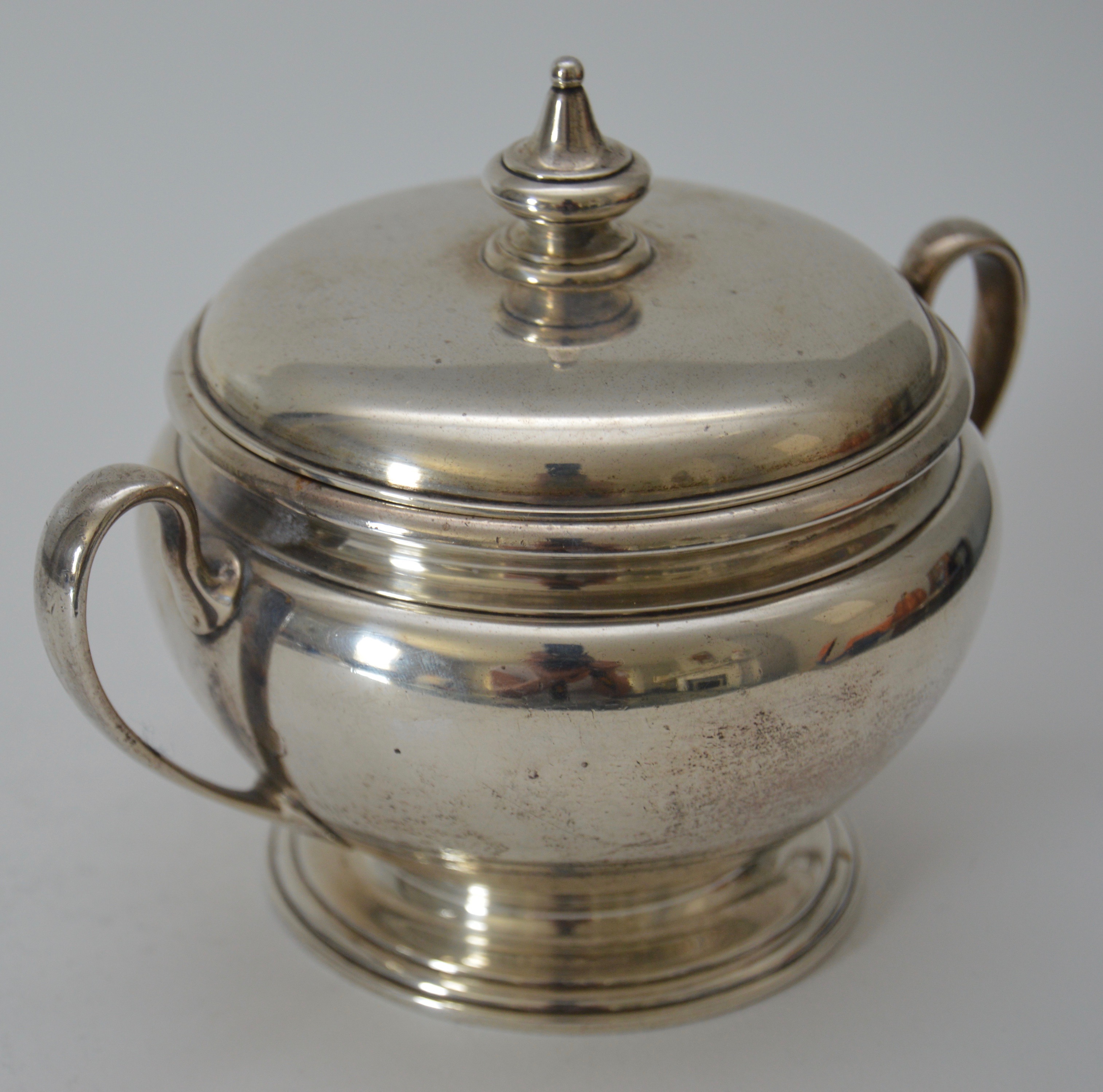 Tiffany & Co. Sterling Silver Lidded Sugar Bowl