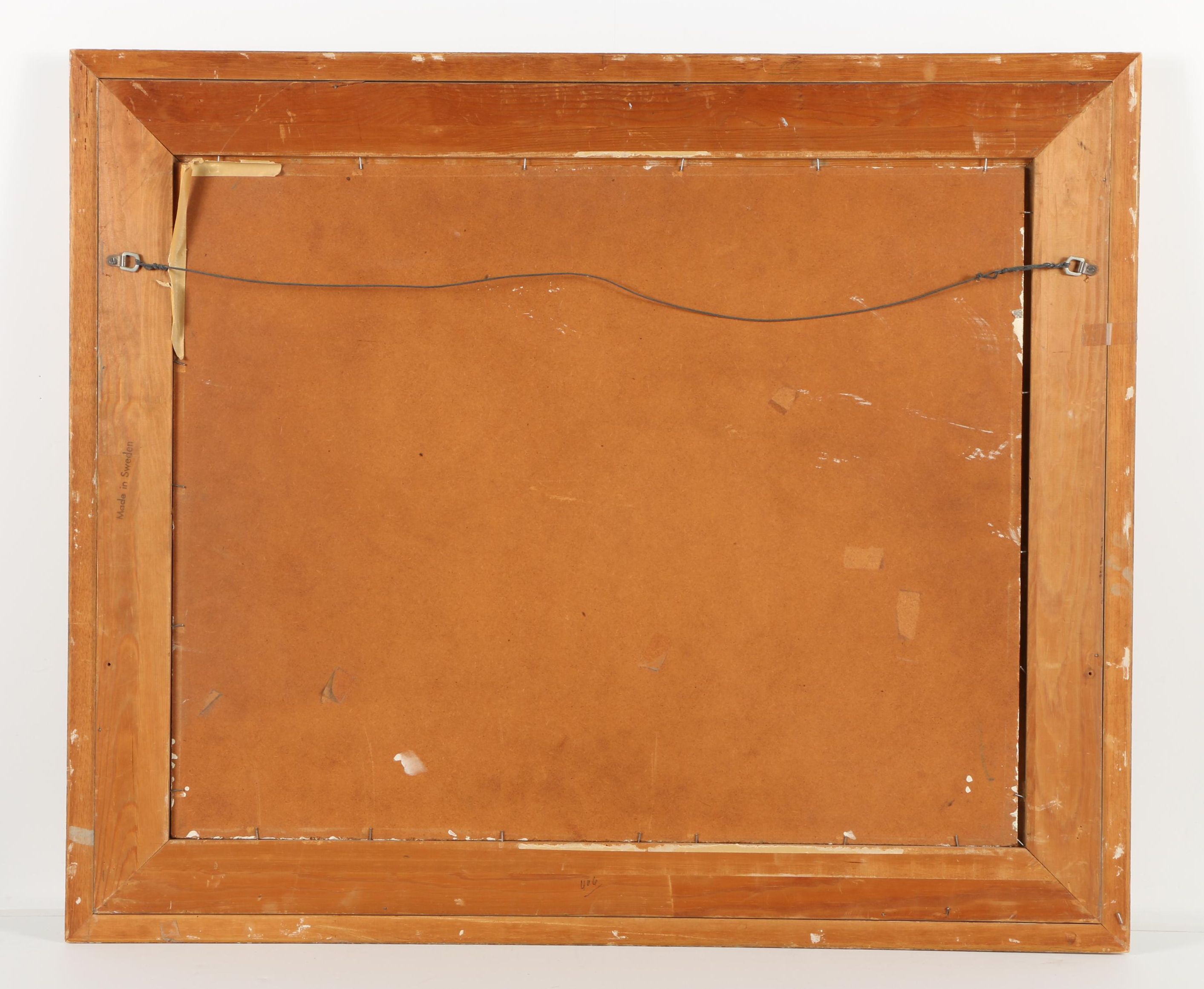 Donald Purdy 1961 Oil Painting on Panel