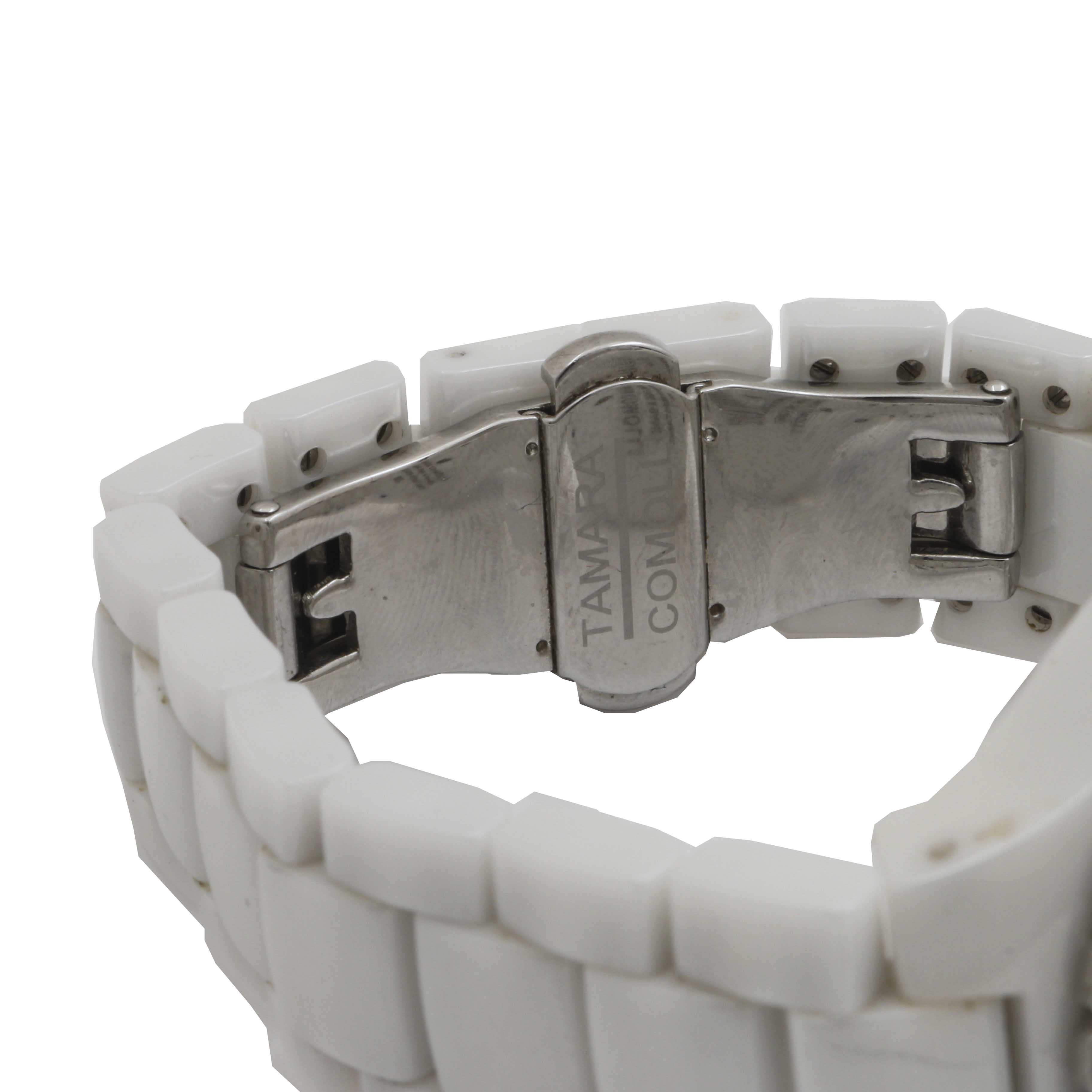 Tamara Comolli Ceramic and Stainless Steel Watch