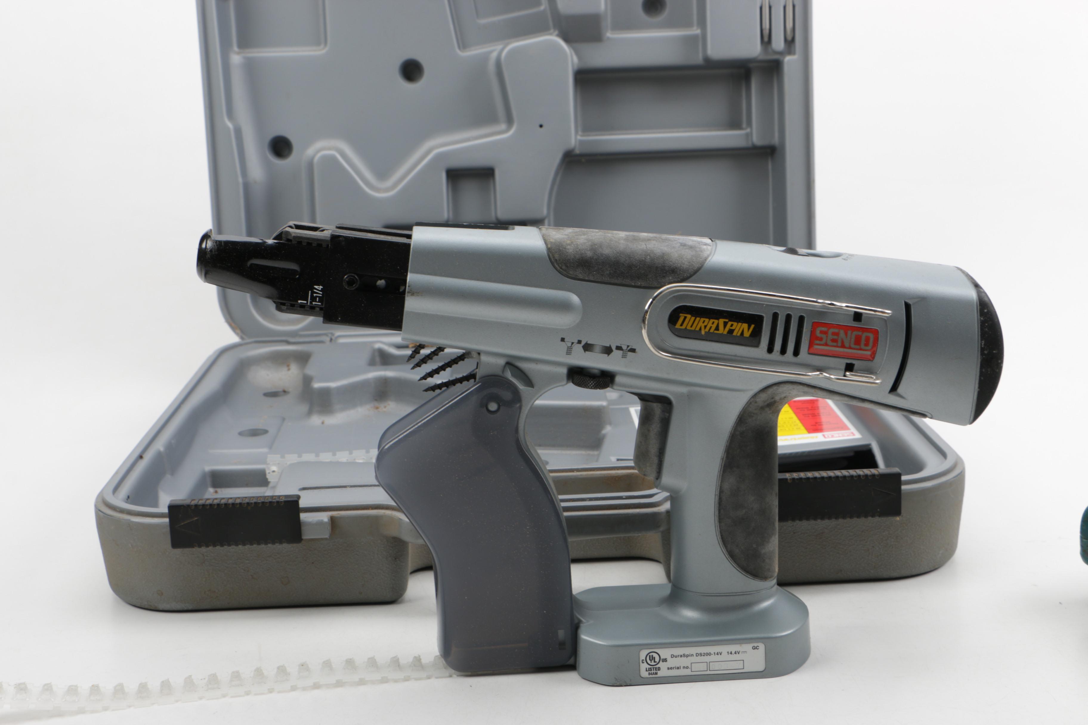 Two Drills and Autofeed Screwdriver