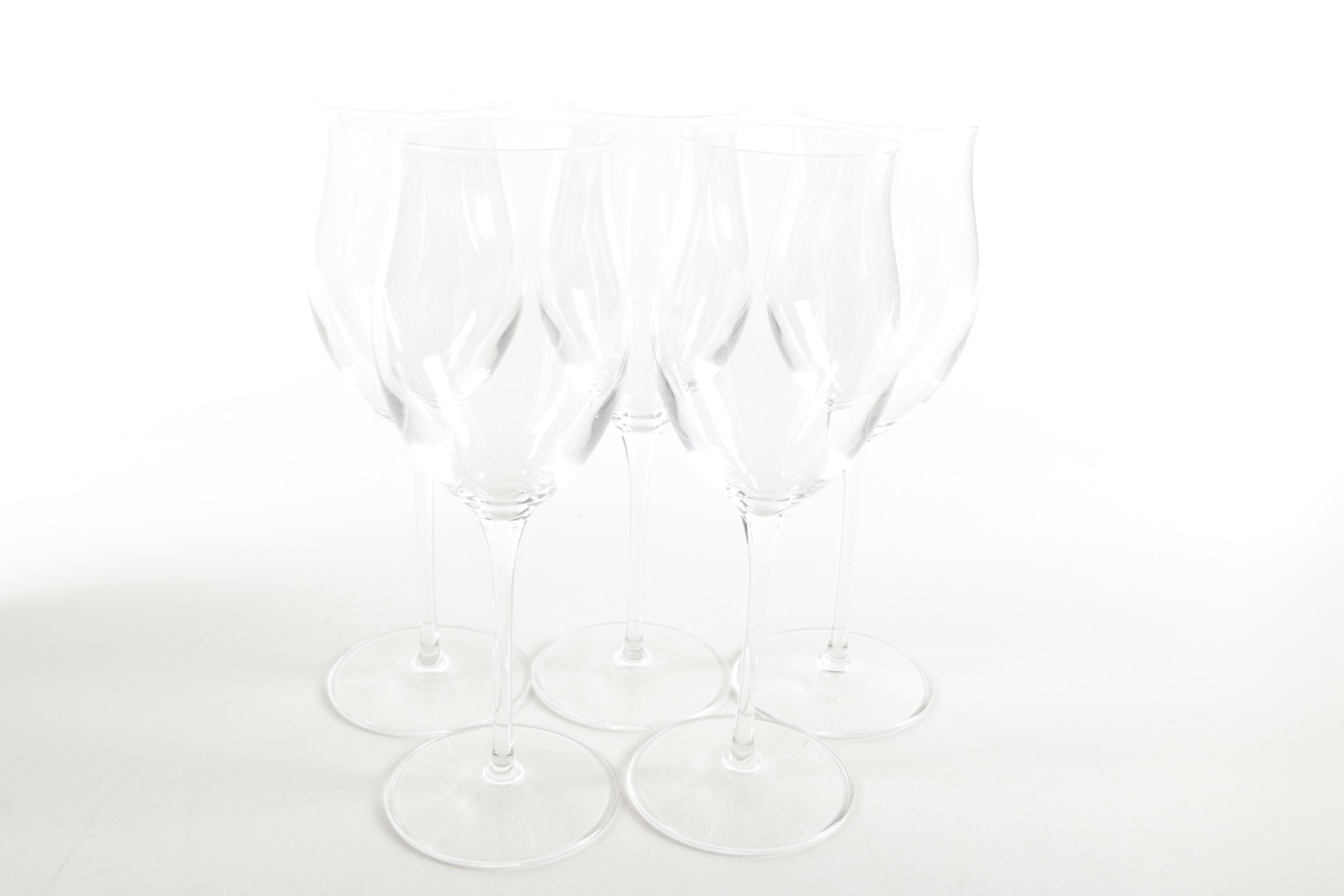 Collection of Luigi Bormioli Wine Glasses
