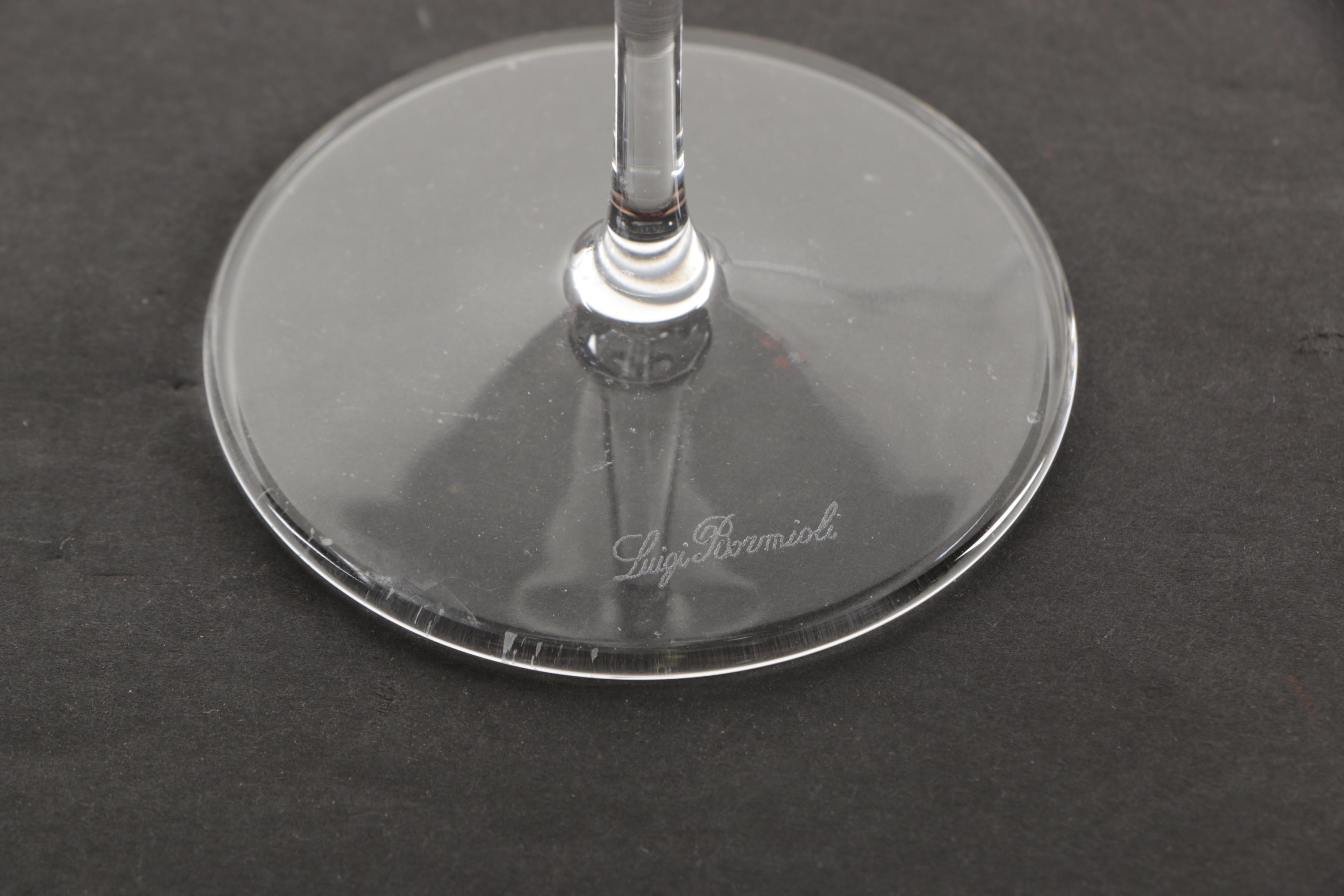 Collection of Luigi Bormioli Wine Glasses