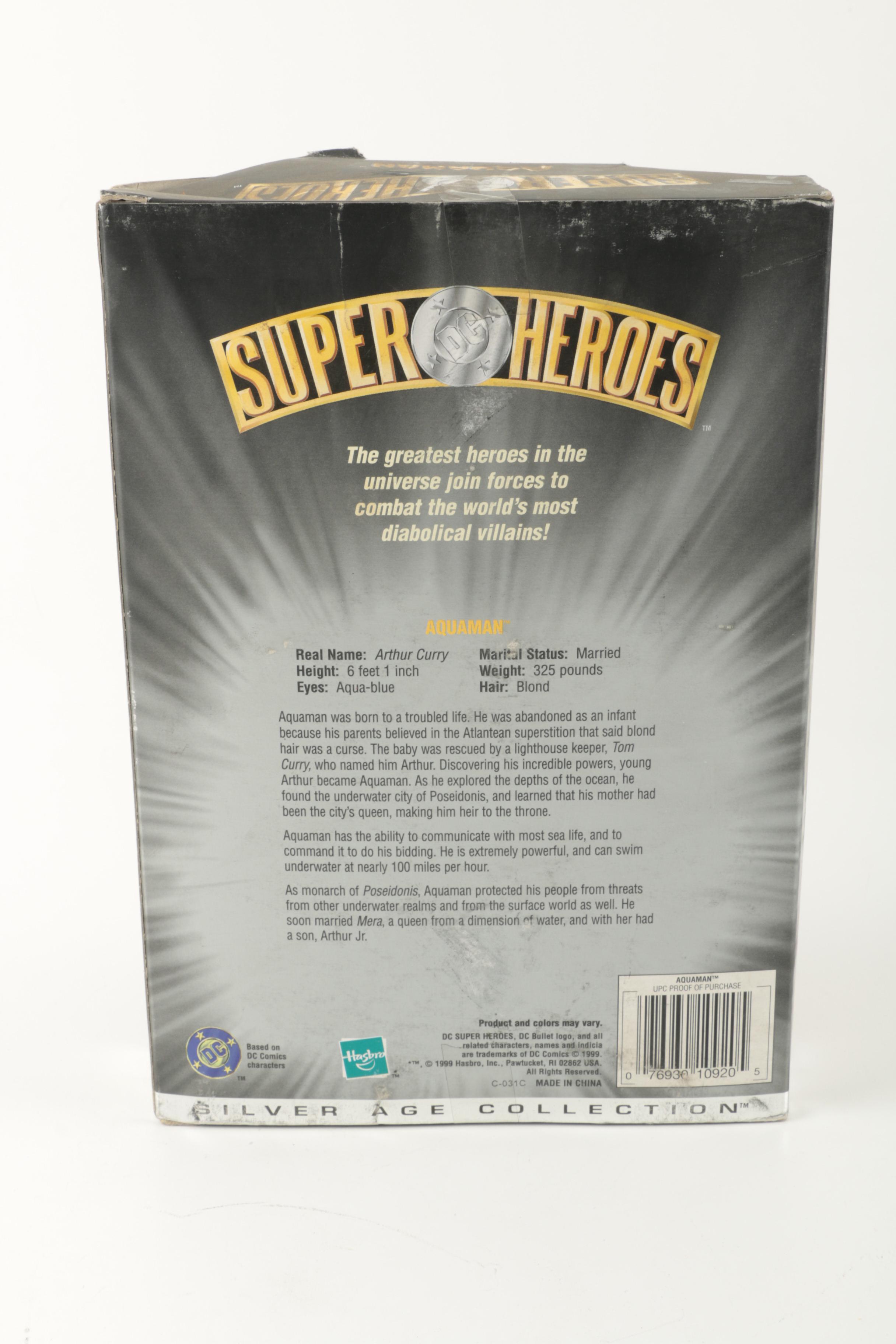 1999 ""DC Super Heroes" Aquaman Action Figure