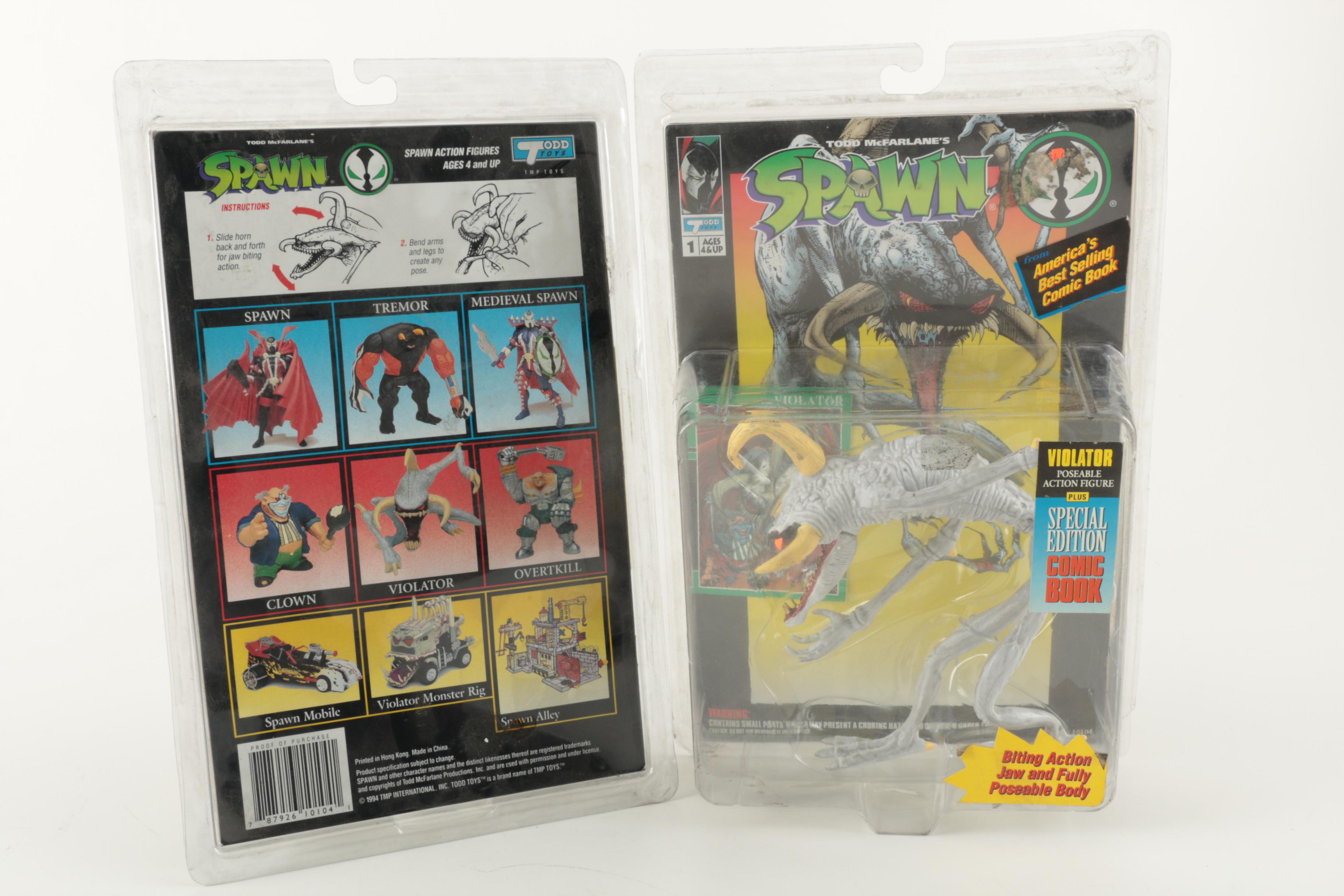 Matching 1994 "Spawn" Violator Action Figures
