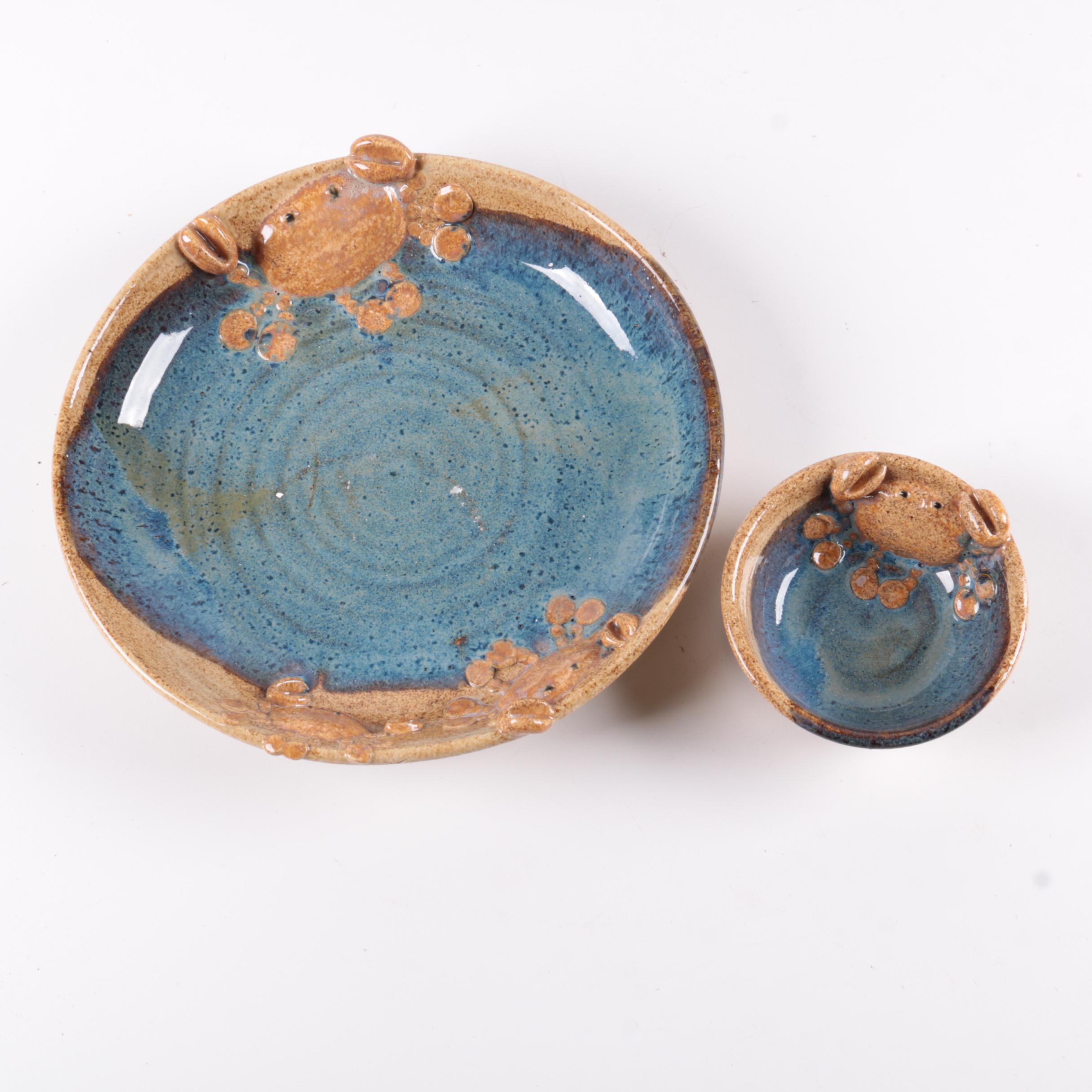 Stoneware Chip and Dip