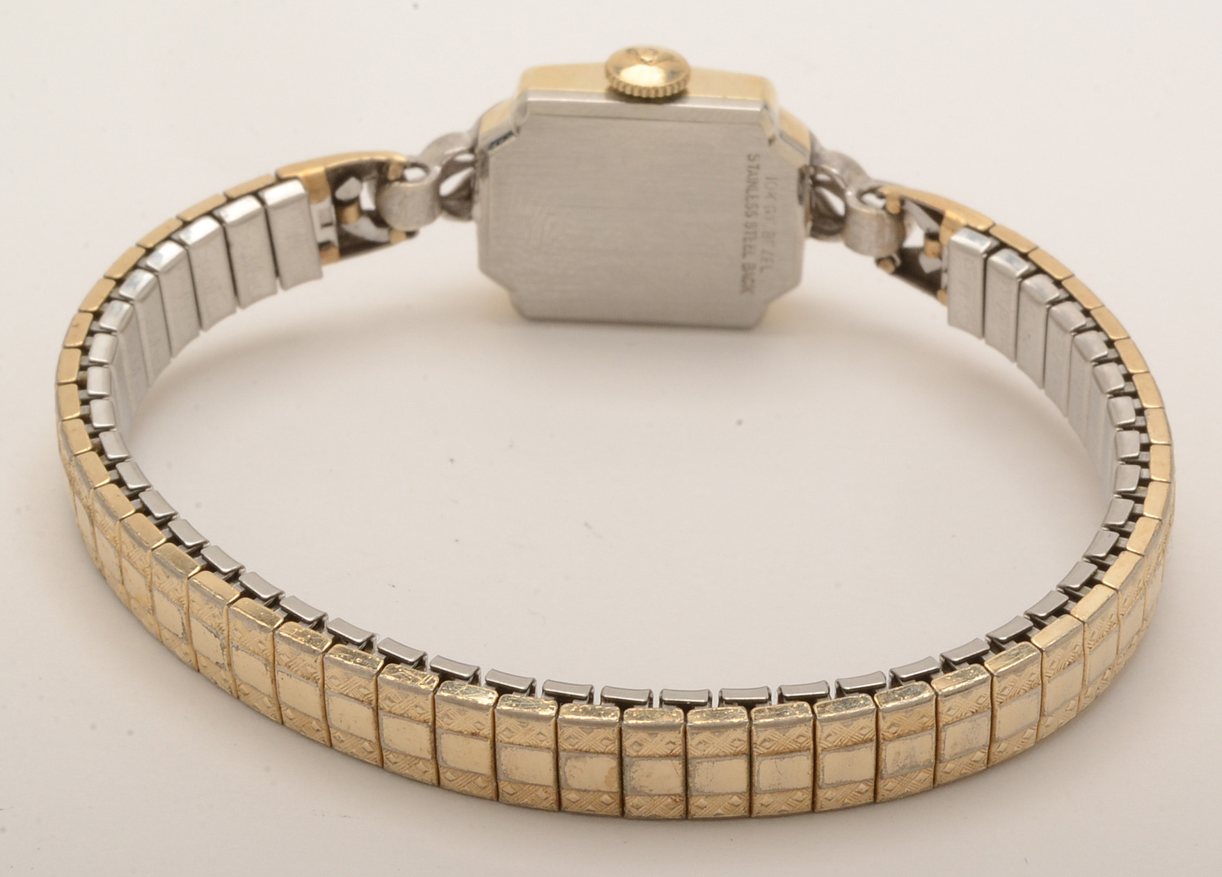 Wittnauer Two-Tone Watch with Diamond Accents