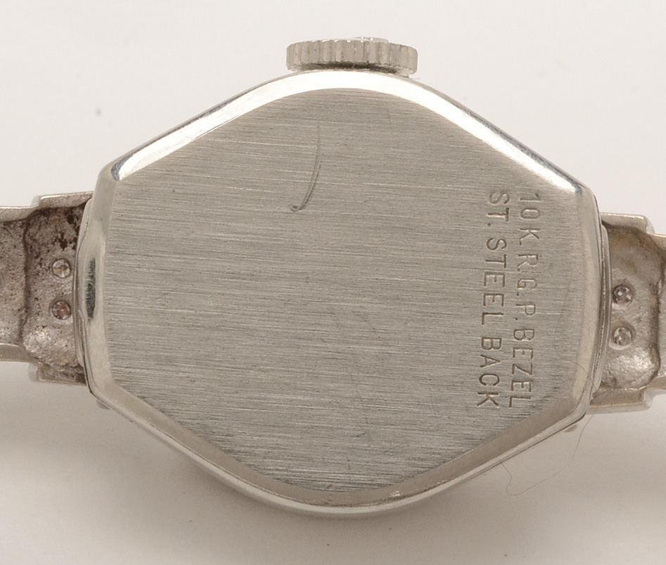 Benrus Watch With Diamond Accents