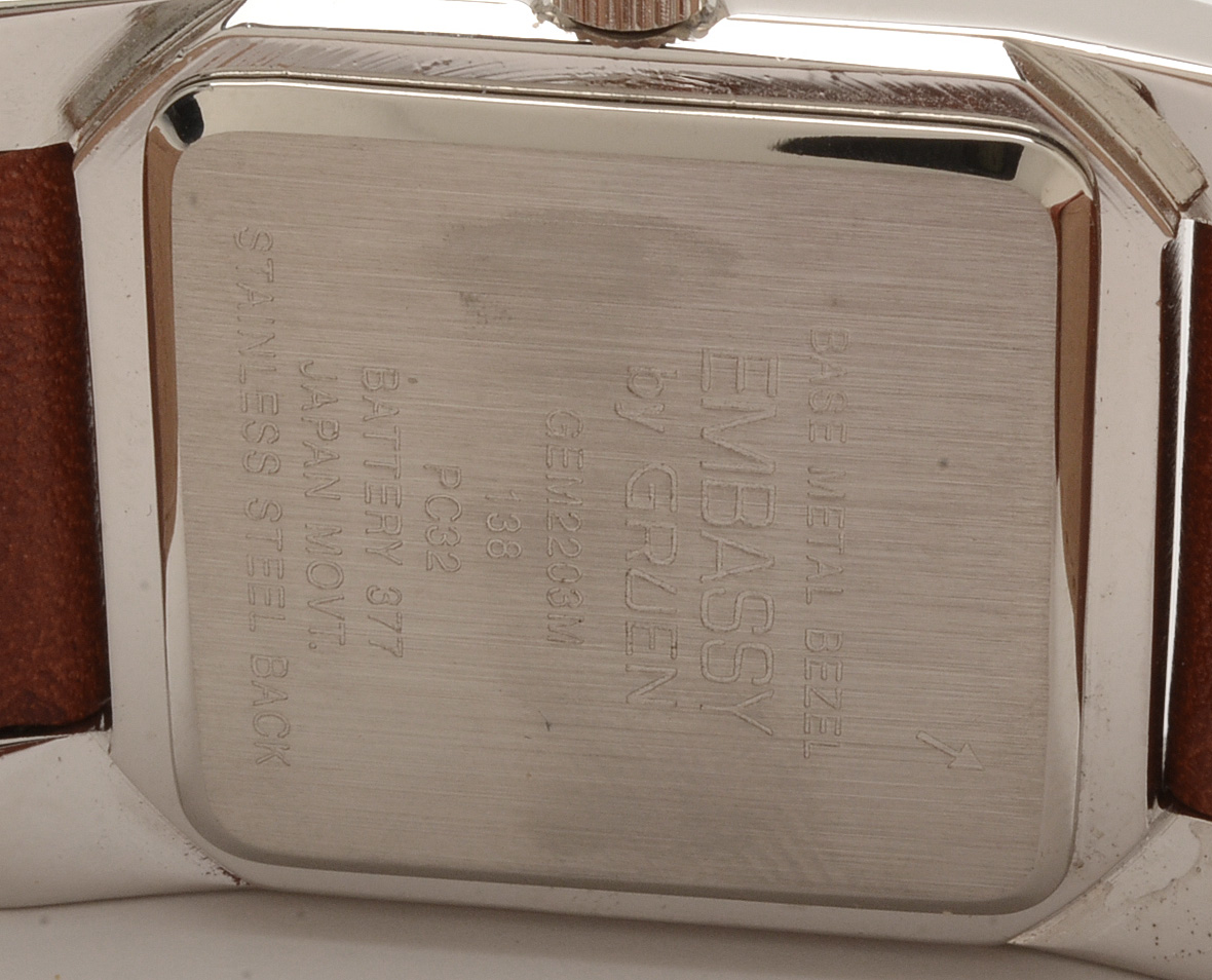 Gruen Embassy Quartz Watch