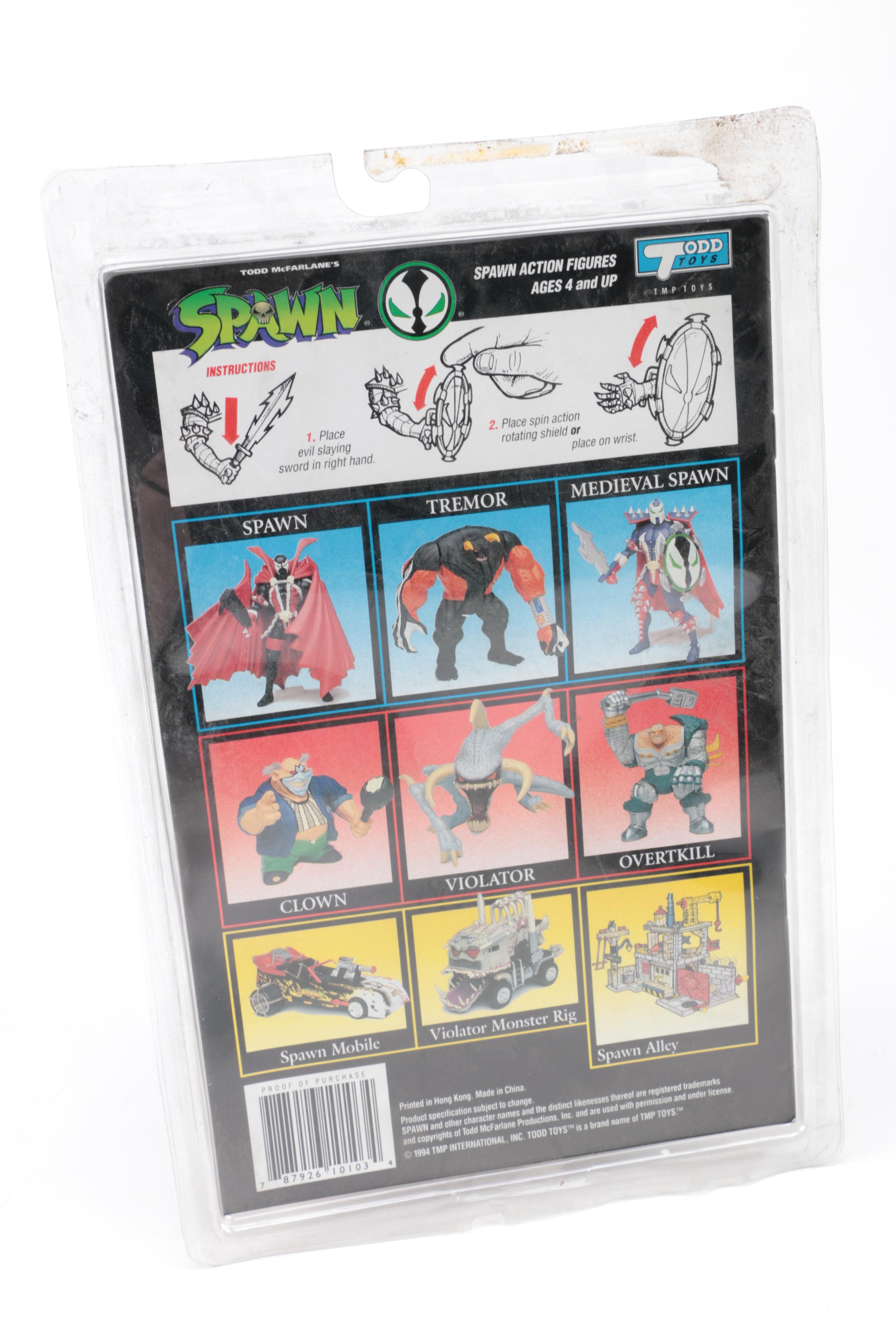 Spawn and Violator 1996 Action Figures