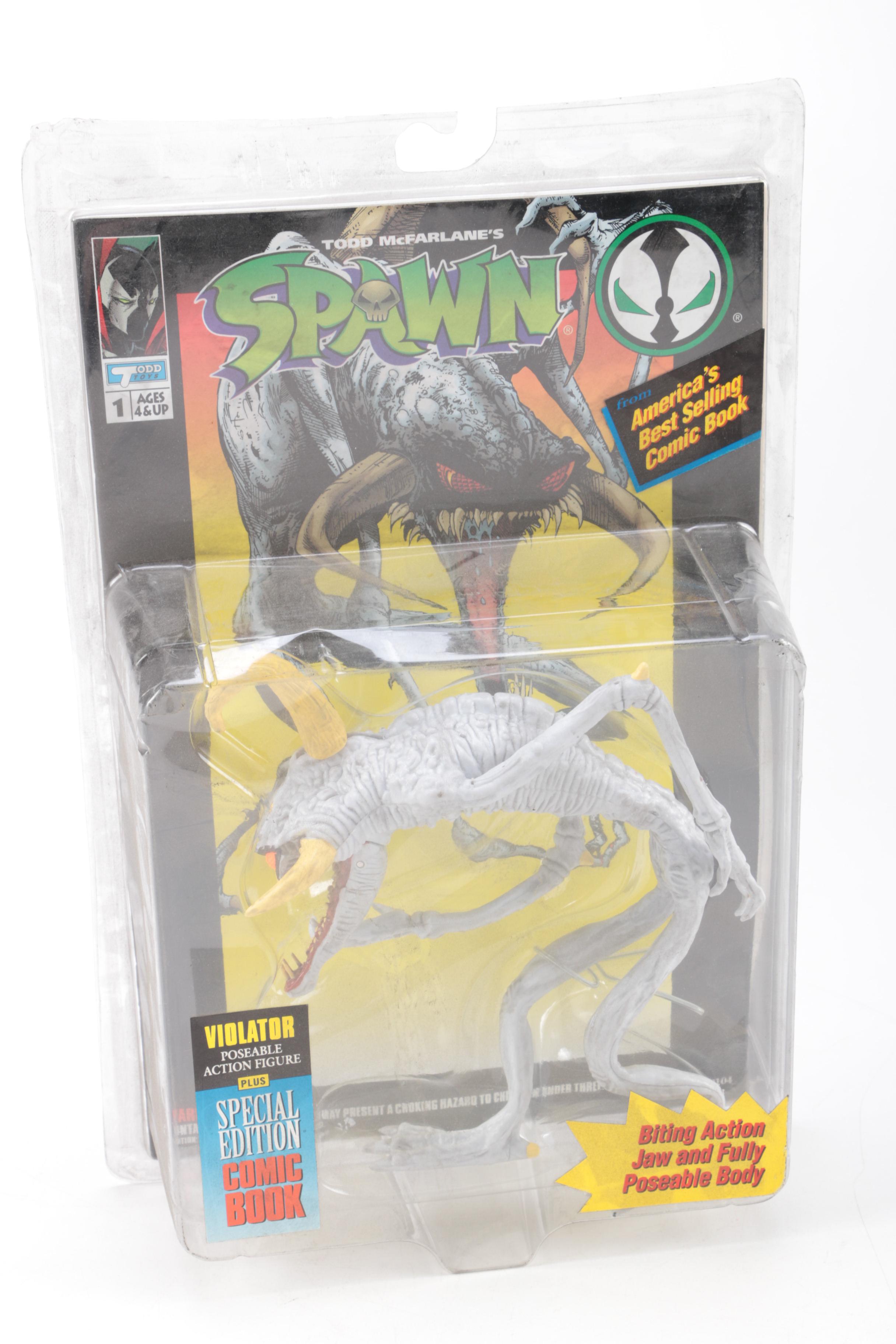 Spawn and Violator 1996 Action Figures