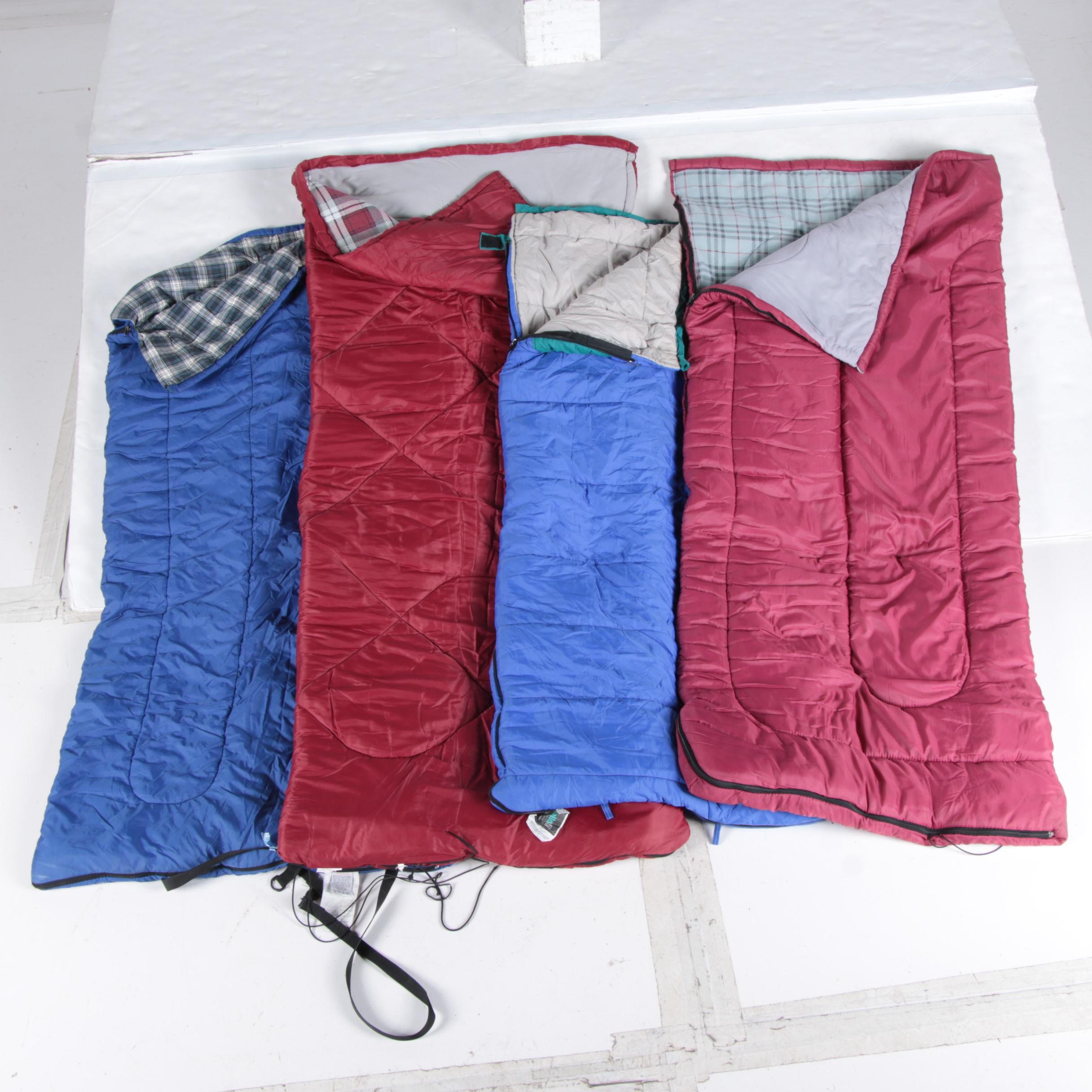 Four Sleeping Bags