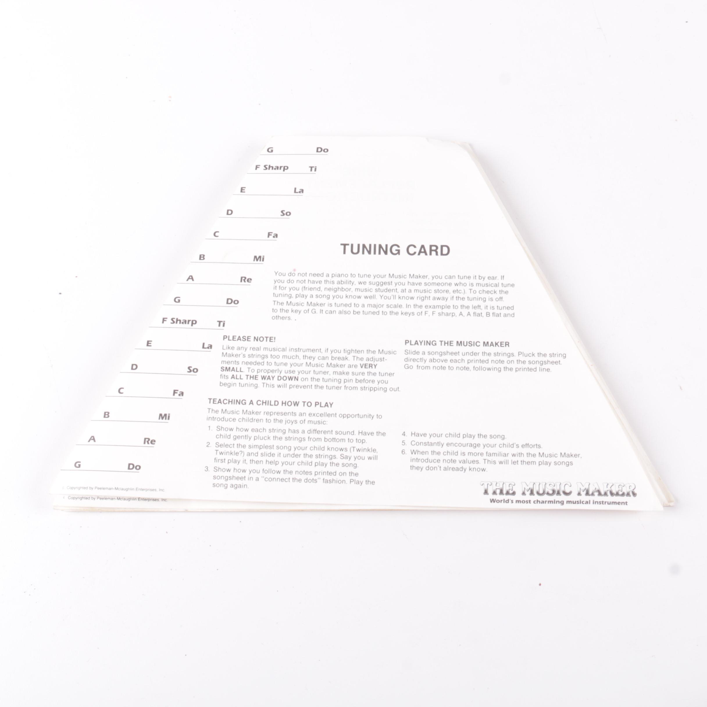 Music Maker Lap Harp