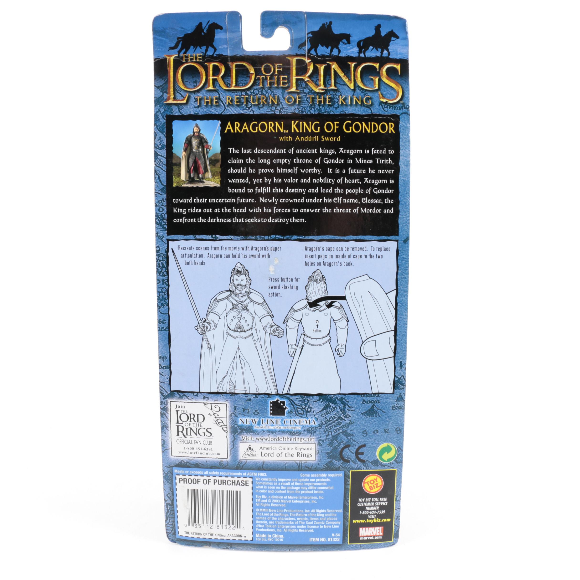 LOTR "Return of the King" Action Figures