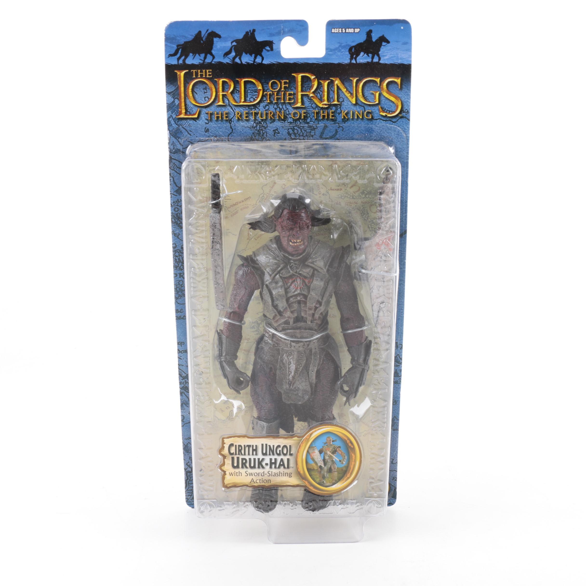Toy Biz Lord of the Rings Witch-King, Cirith Ungol, and Eowyn Action Figures