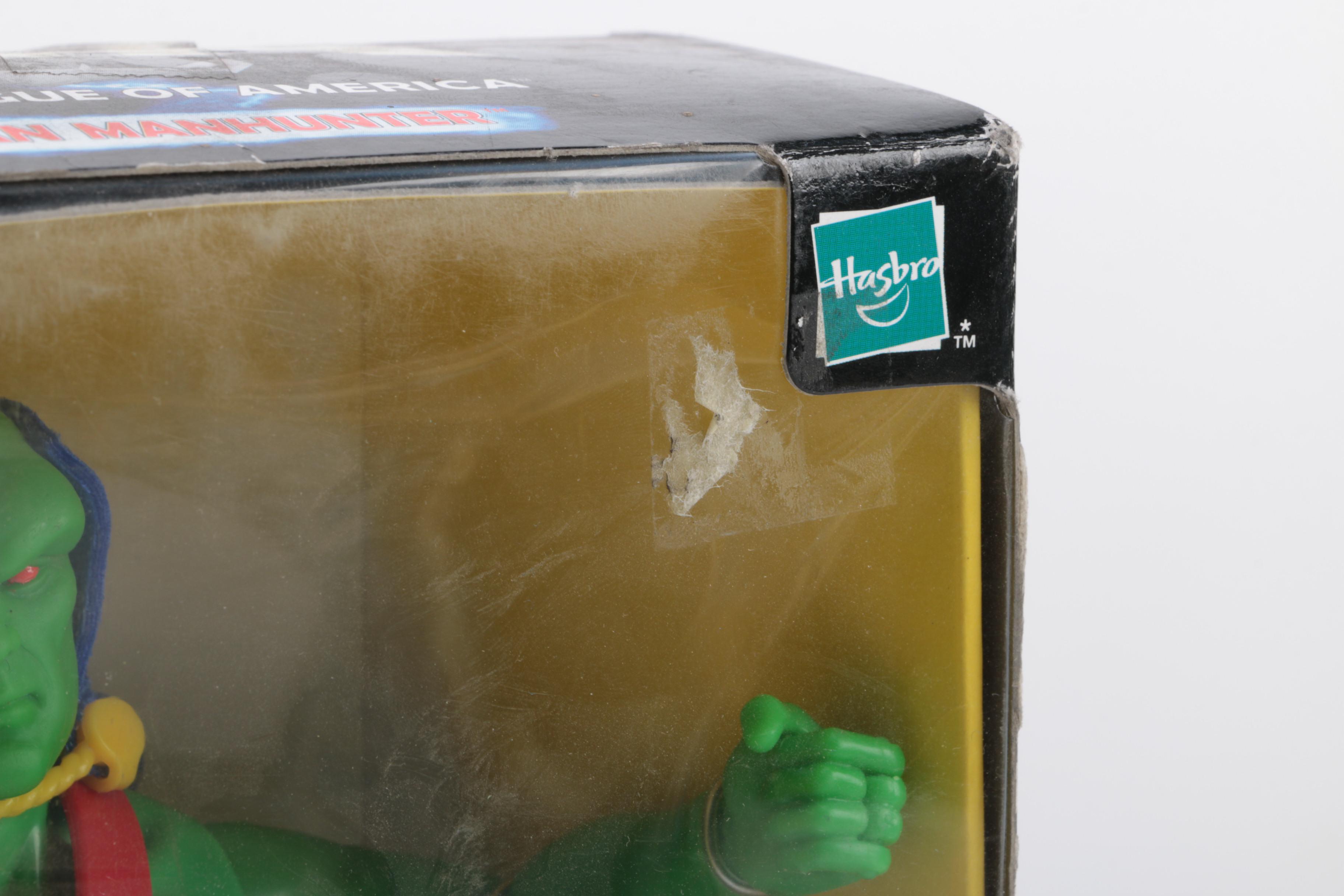 "JLA" Martian Manhunter and Superman Blue Action Figures