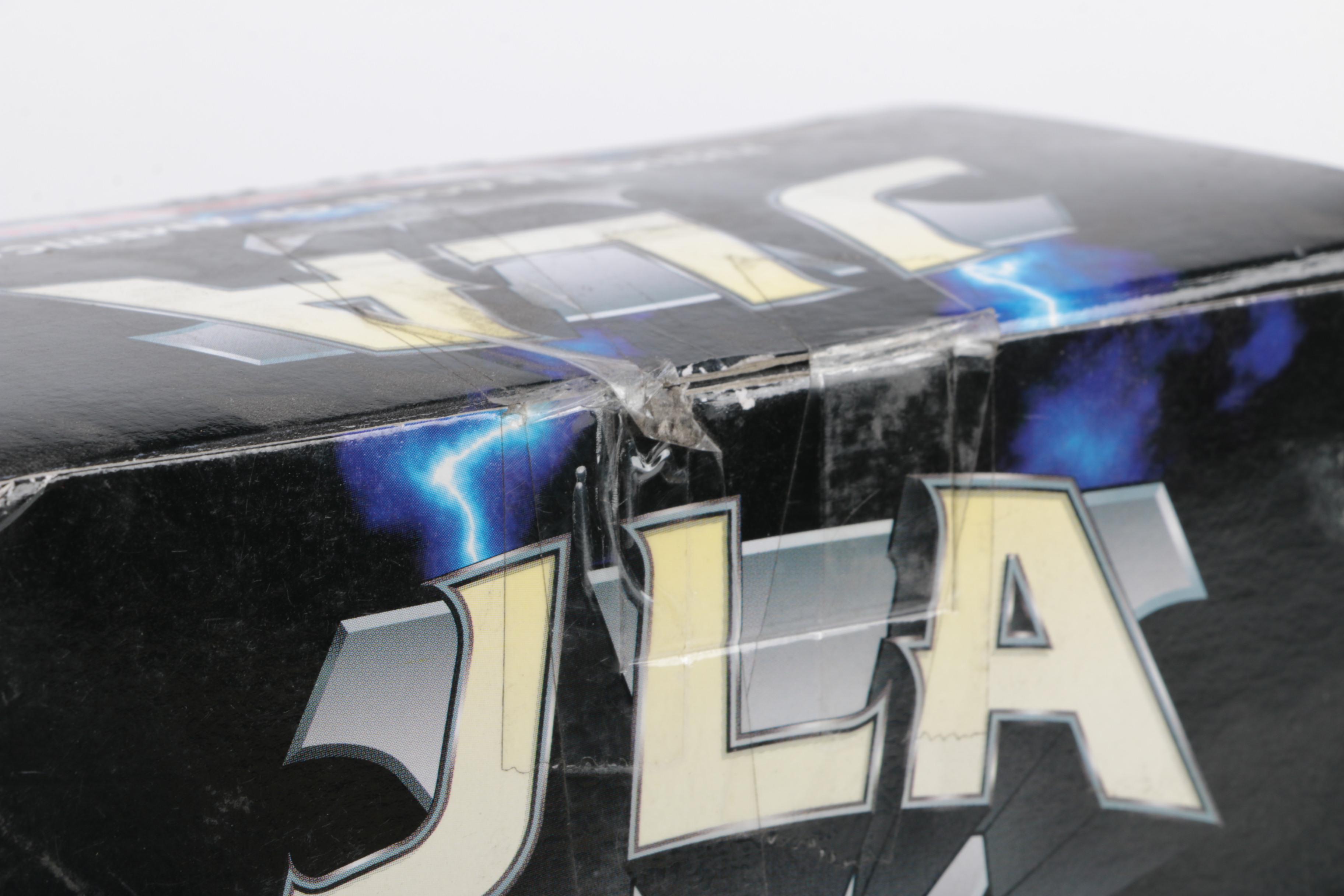 "JLA" Martian Manhunter and Superman Blue Action Figures