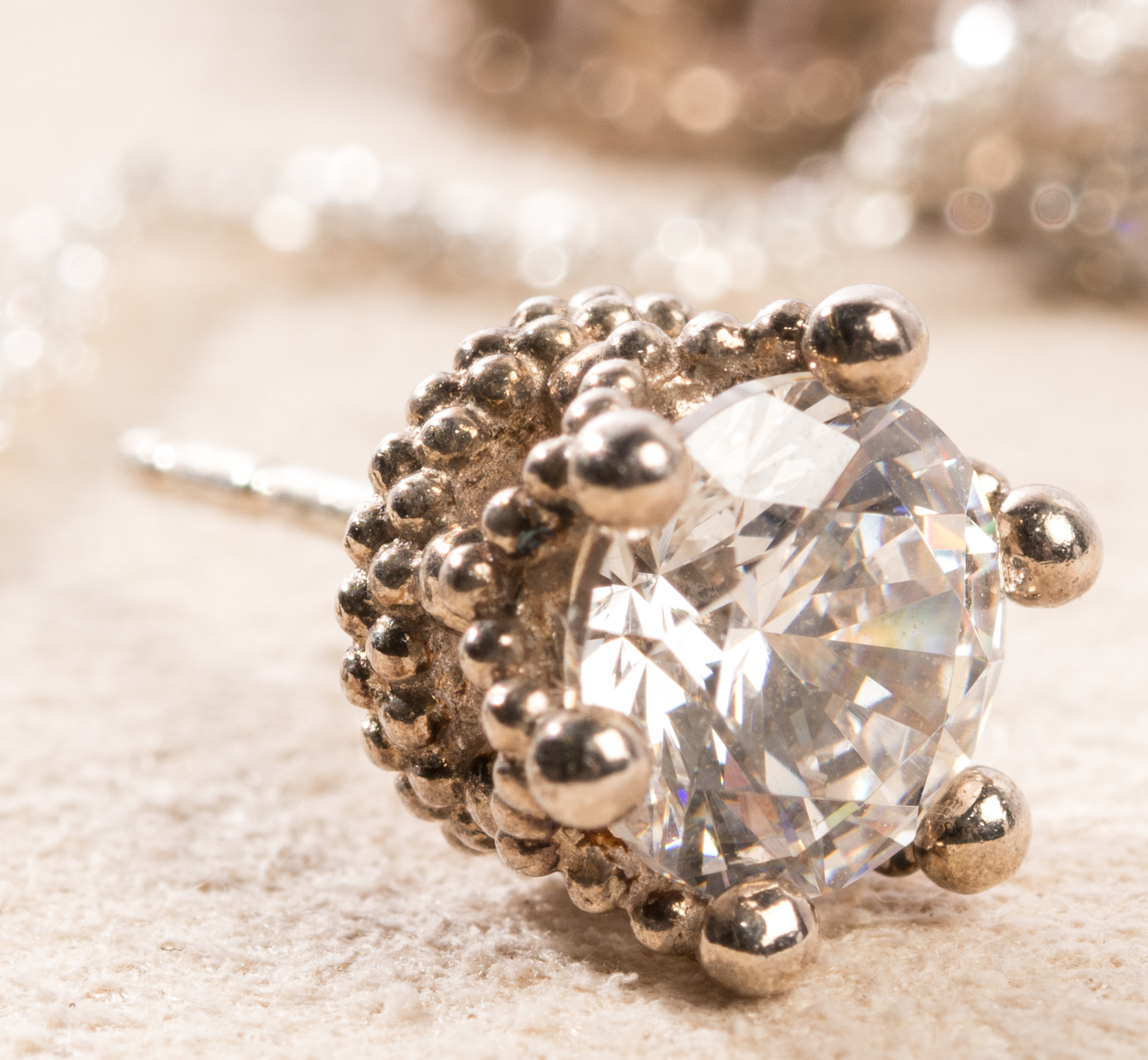 Sterling Silver Chamilia Earrings & Necklace Gift Set