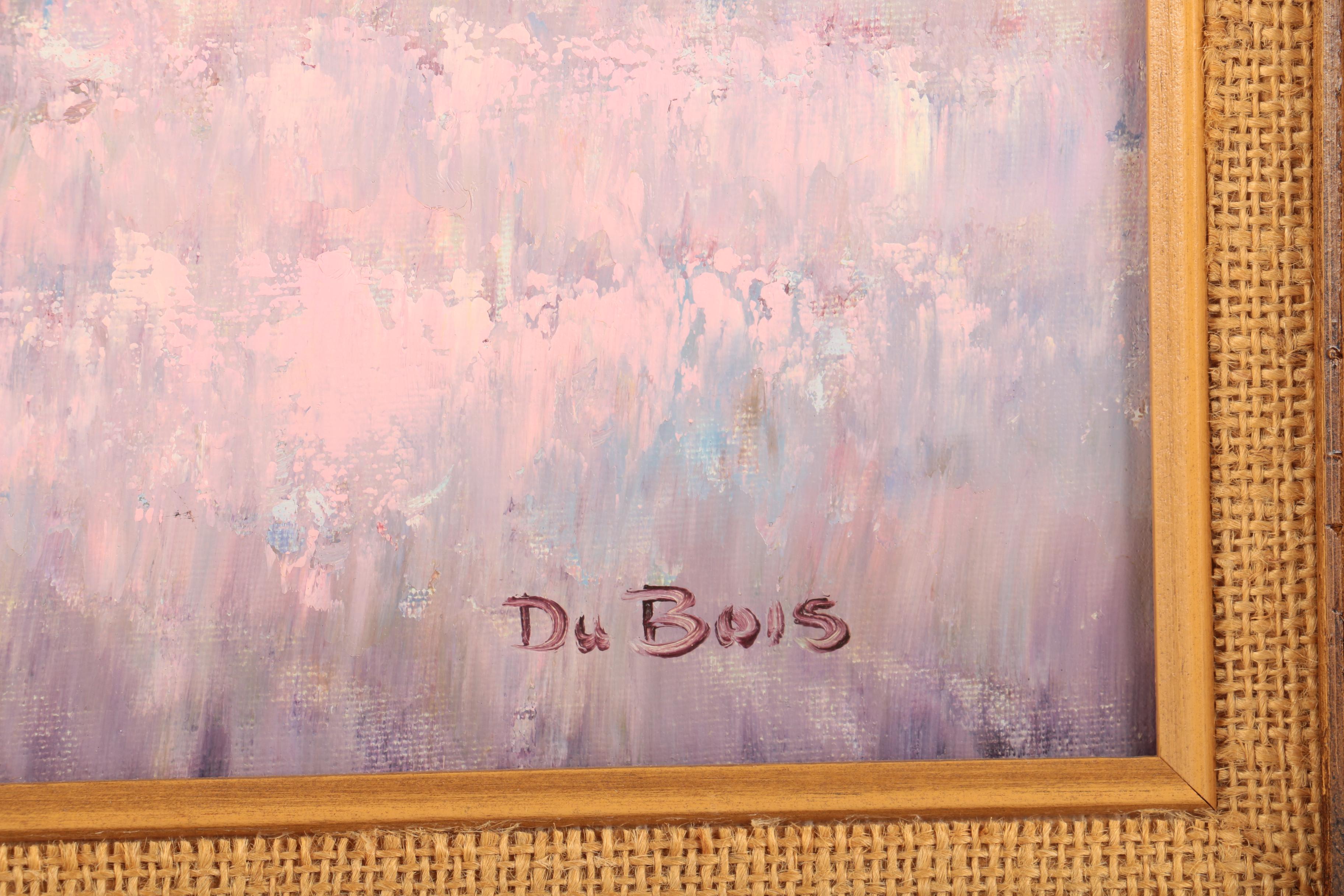 Henri Du Bois Oil Painting on Canvas Landscape